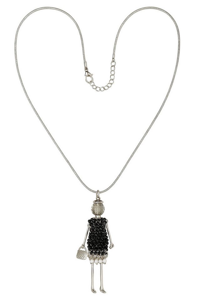 COLLEZIONE ALESSANDRO Lange Kette Madame Noir, Fashionista Kette