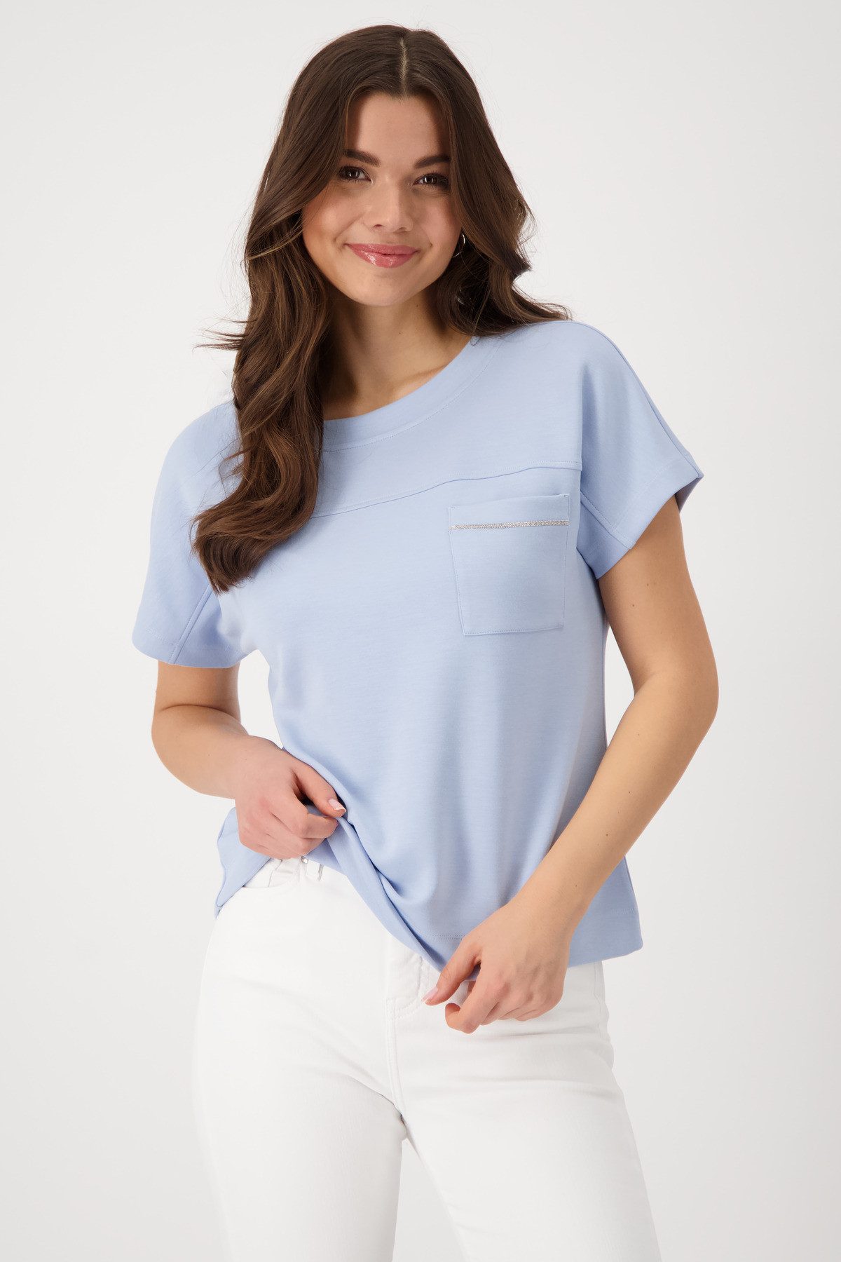 Monari Sweatshirt Sweatshirt Basic Kette Mit günstig online kaufen