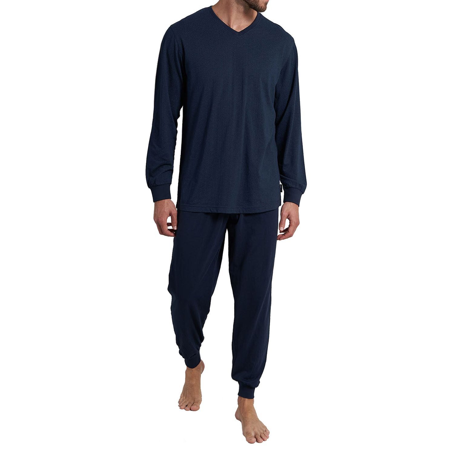 CECEBA Pyjama Traveller (2 tlg., Set, 2-teilig) Reisepyjama, bügelfrei, temperaturausgleichend, platzsparend, leicht