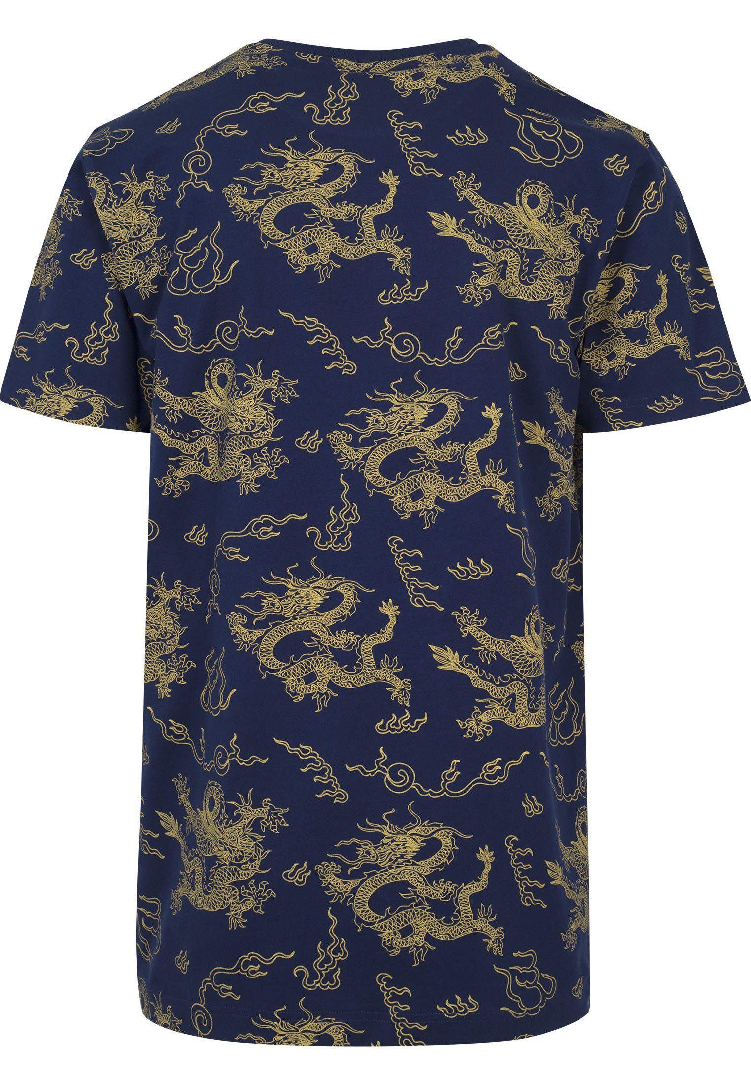 T-Shirt Dragon (1-tlg) MisterTee Tee navy Herren