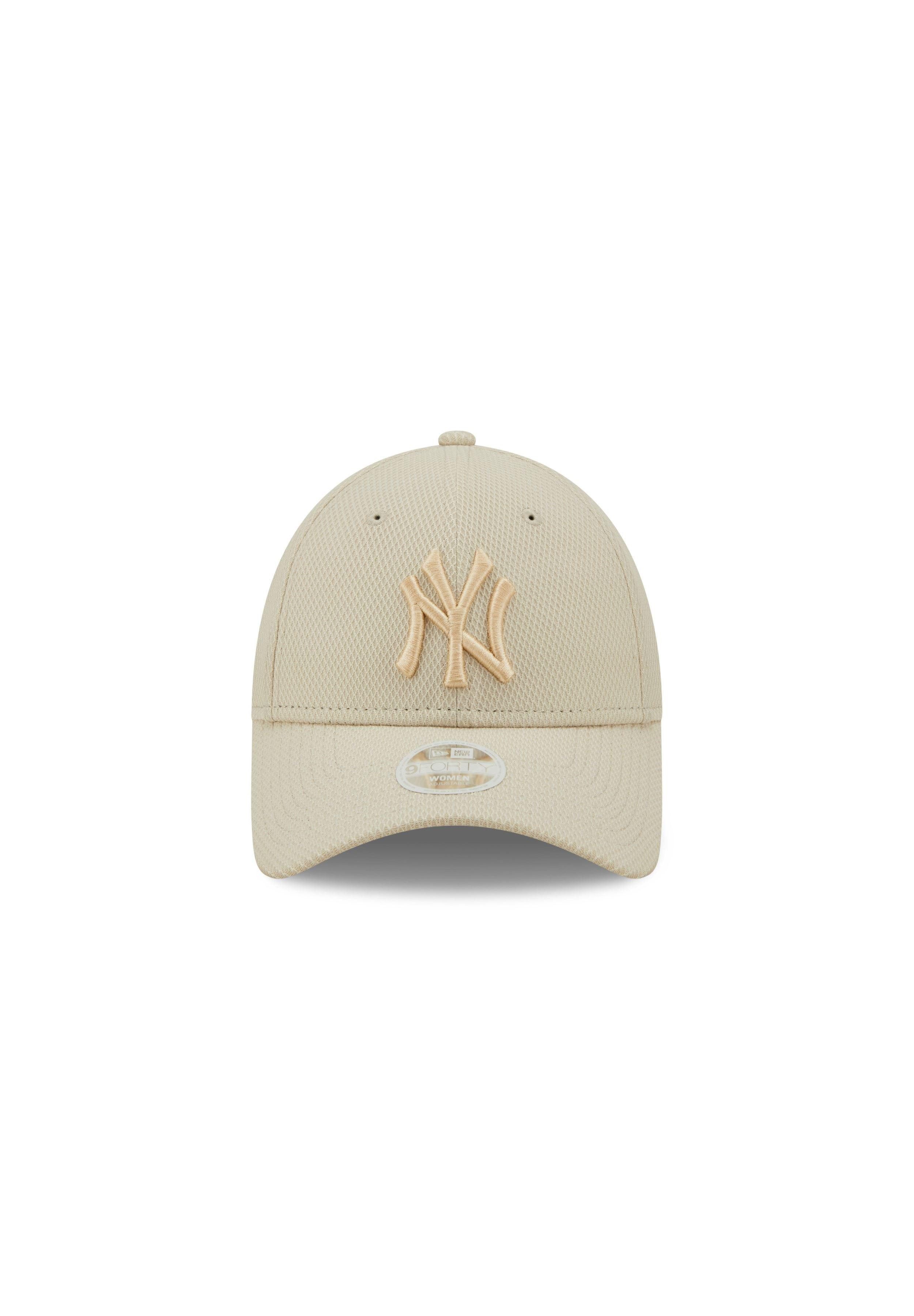 New Era Baseball Cap New York Yankees MLB Diamond Era Stone 9Forty Adjustable Women Cap New (1-St)
