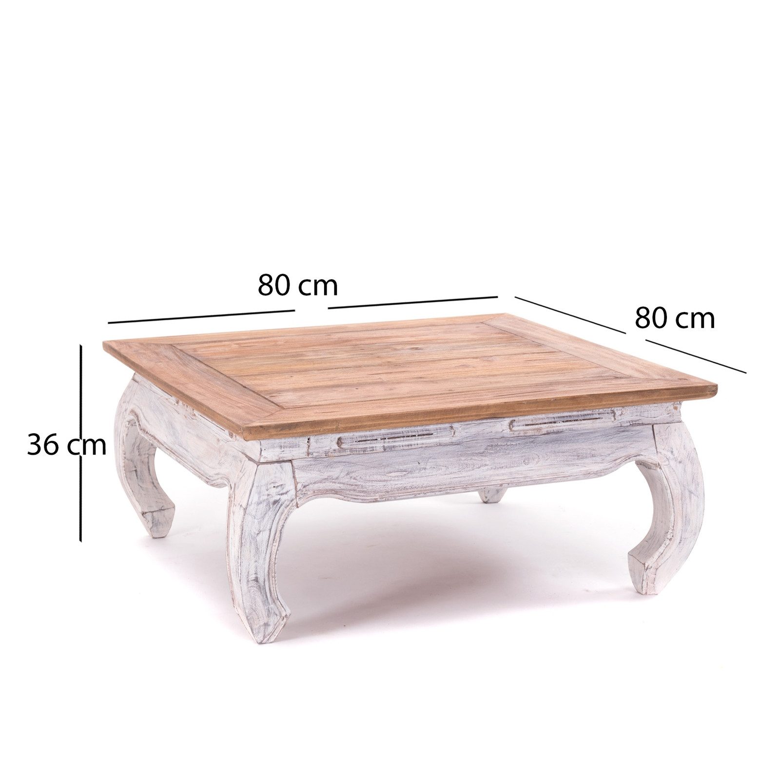 DESIGN DELIGHTS Couchtisch OPIUMTISCH "EAST 80", günstig online kaufen