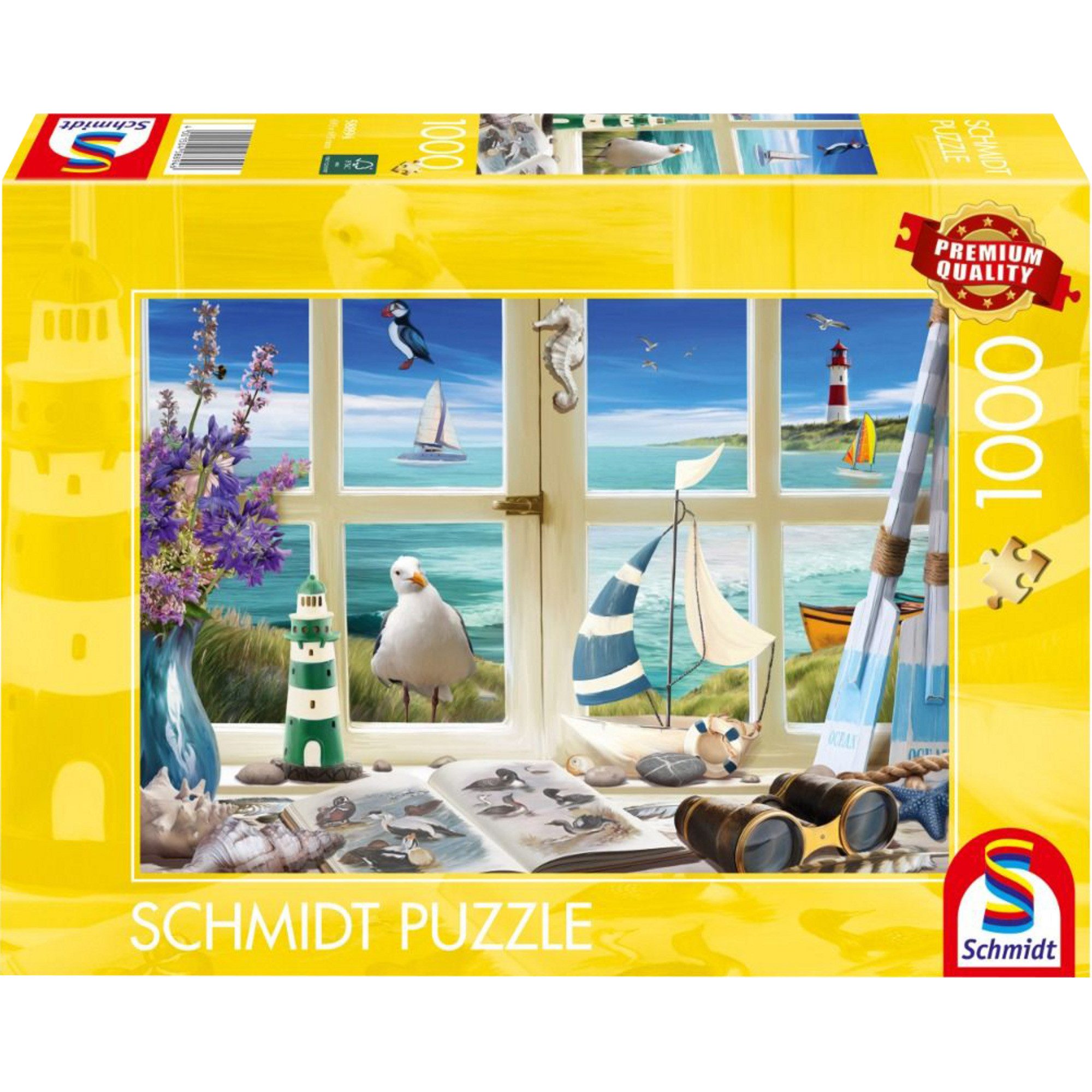 Schmidt Spiele Puzzle Schmidt Spiele Studie am Meer, Puzzle, (1000, 1000 Puzzleteile