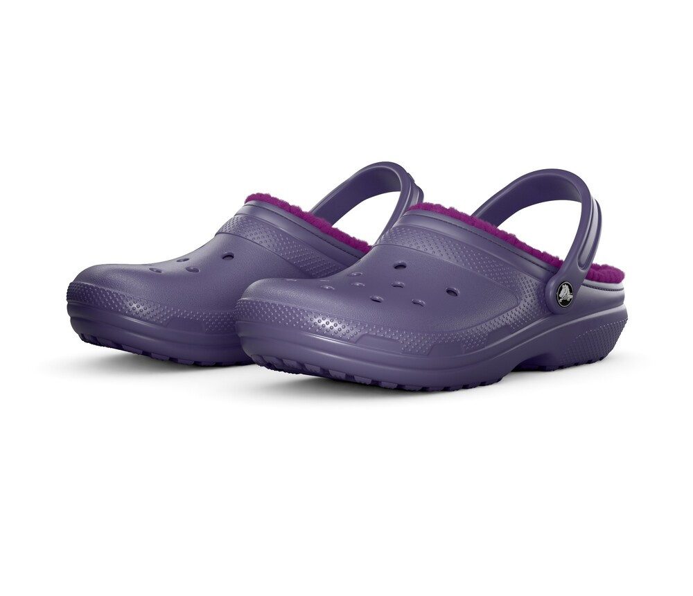 Crocs Kids Classic Lined Clog Clog Hausschuh, Pantoffel, Schlappen mit Warmfutter