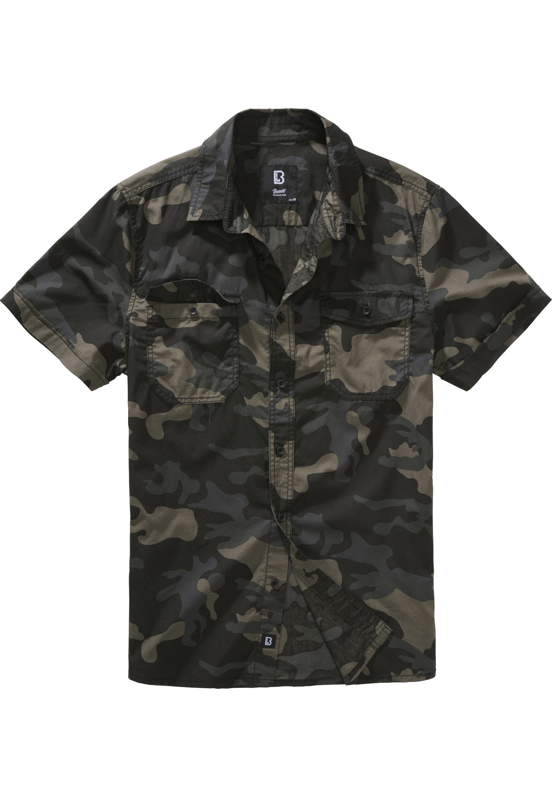 Brandit Langarmhemd Brandit Herren Roadstar Shirt (1-tlg)