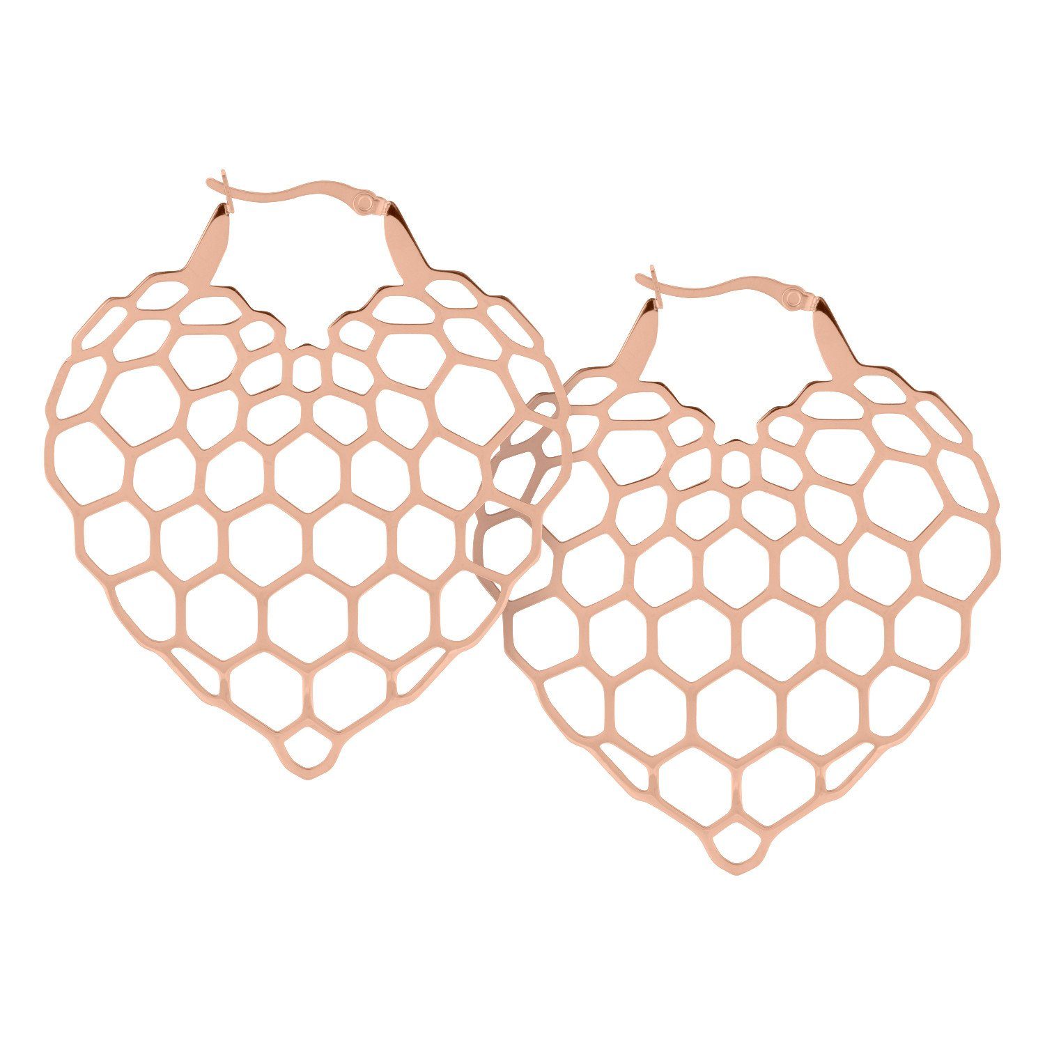 Wildcat Paar Creolen Hive Milano X Wildcat Hoops Limited Edition, Hochglanzpoliert,Wasserfest