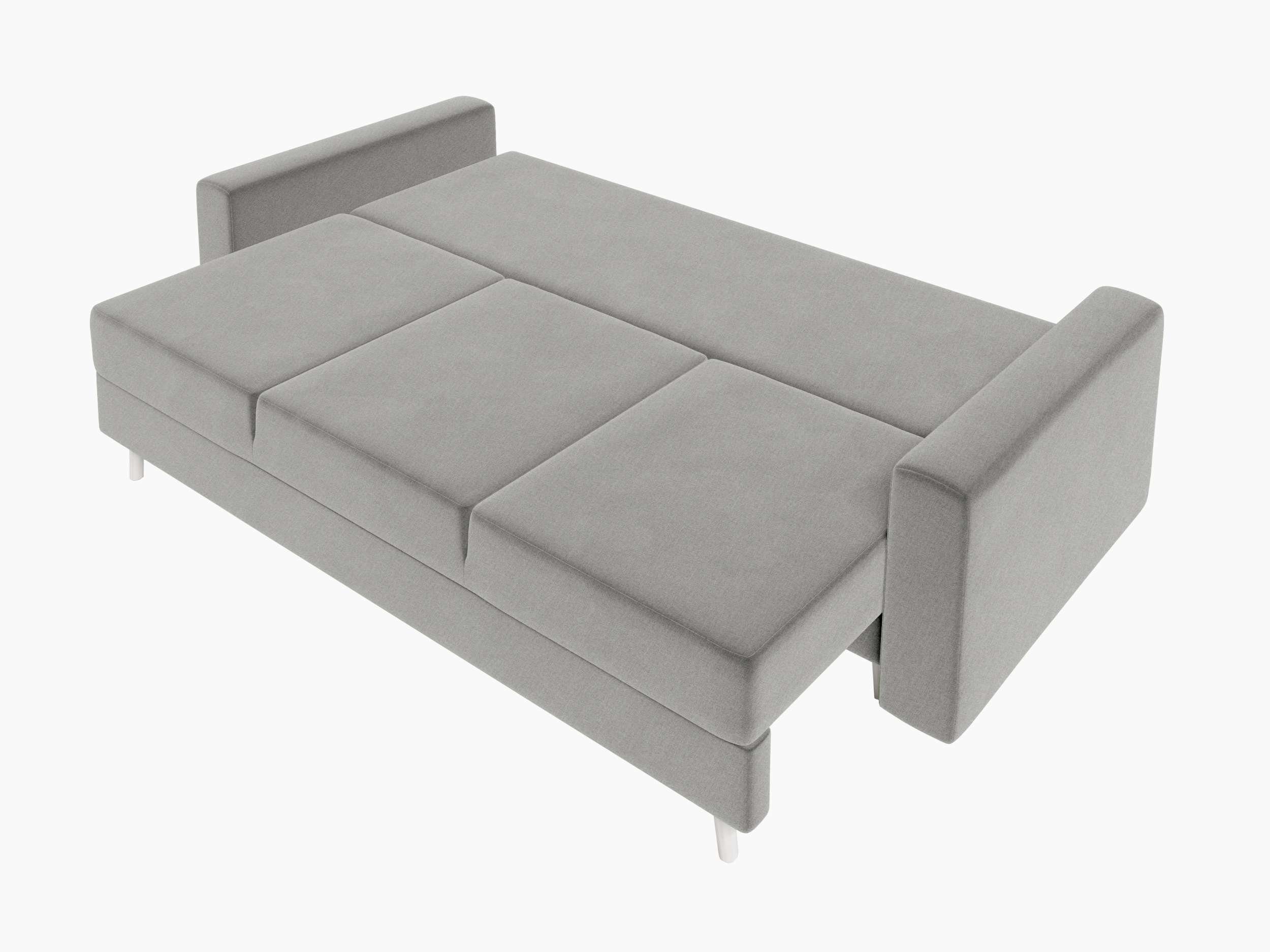 Bettfunktion, mit Sofa, Sitzkomfort, Schlafsofa, mit Bettkasten, Carmen, Design 3-Sitzer Stylefy Modern