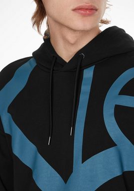 Calvin Klein Kapuzensweatshirt ABSTRACT AOP COMFORT HOODIE