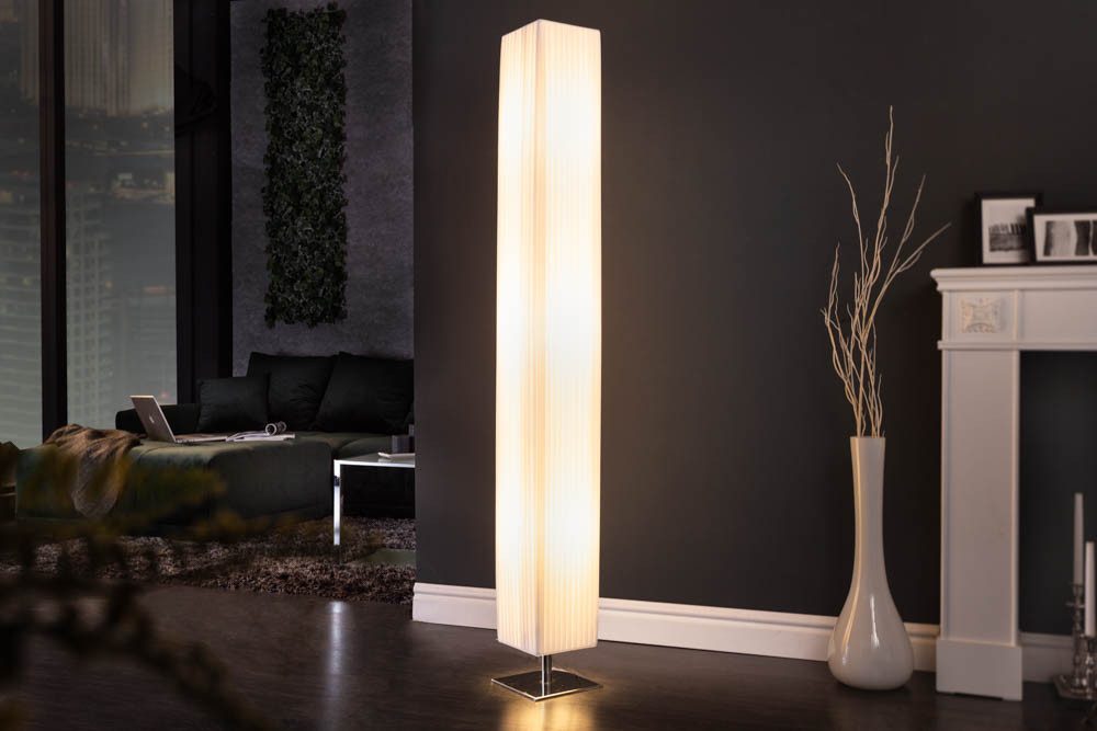 riess-ambiente Stehlampe PARIS 160cm weiß, ohne Leuchtmittel, Modern Design – Bild 3 von 5