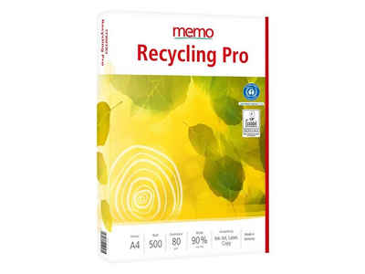 memo Kopierpapier memo Multifunktionales Kopierpapier 'Recycling Pro
