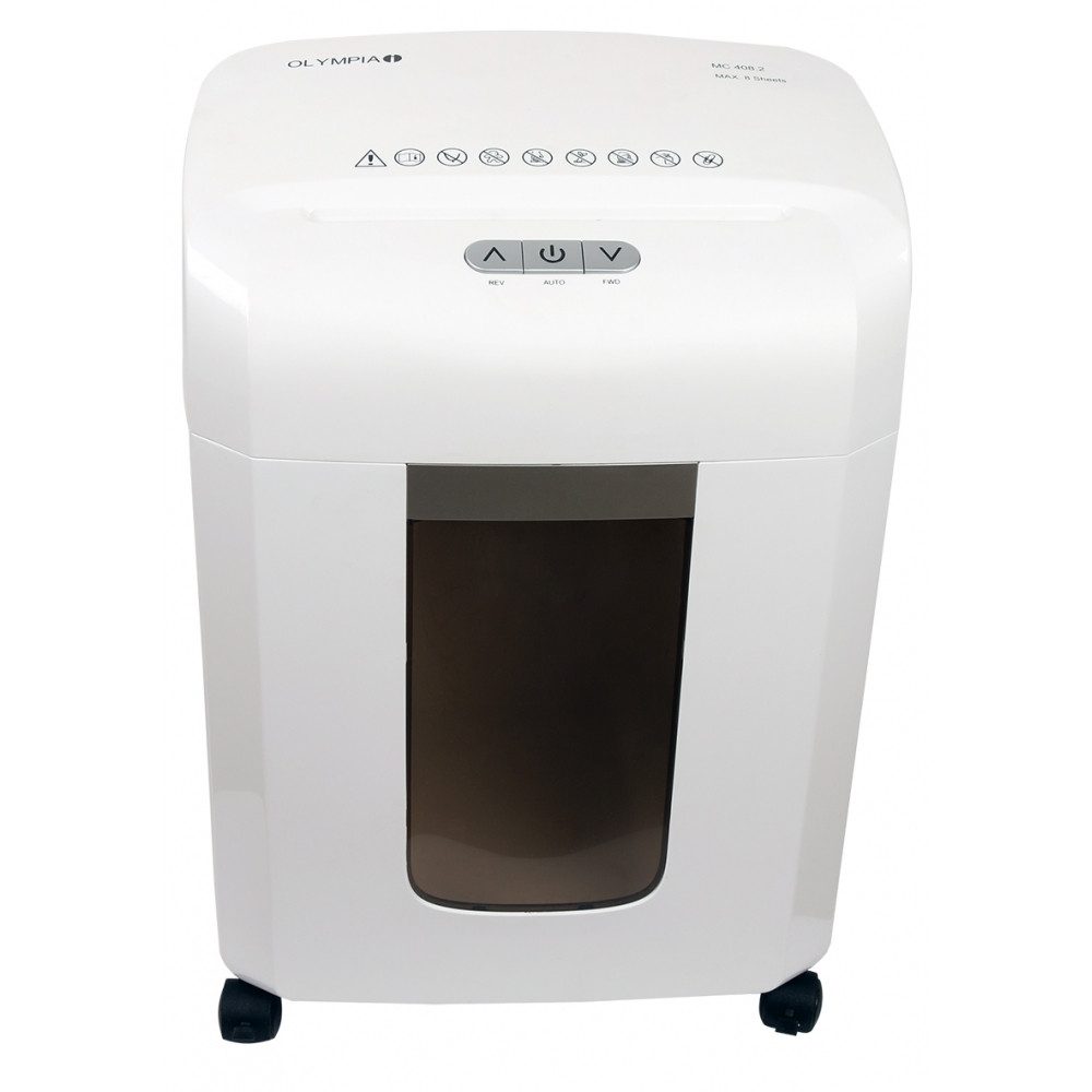 Olympia Aktenvernichter MC 408.2 Aktenvernichter 16 L Partikelschnitt P-5