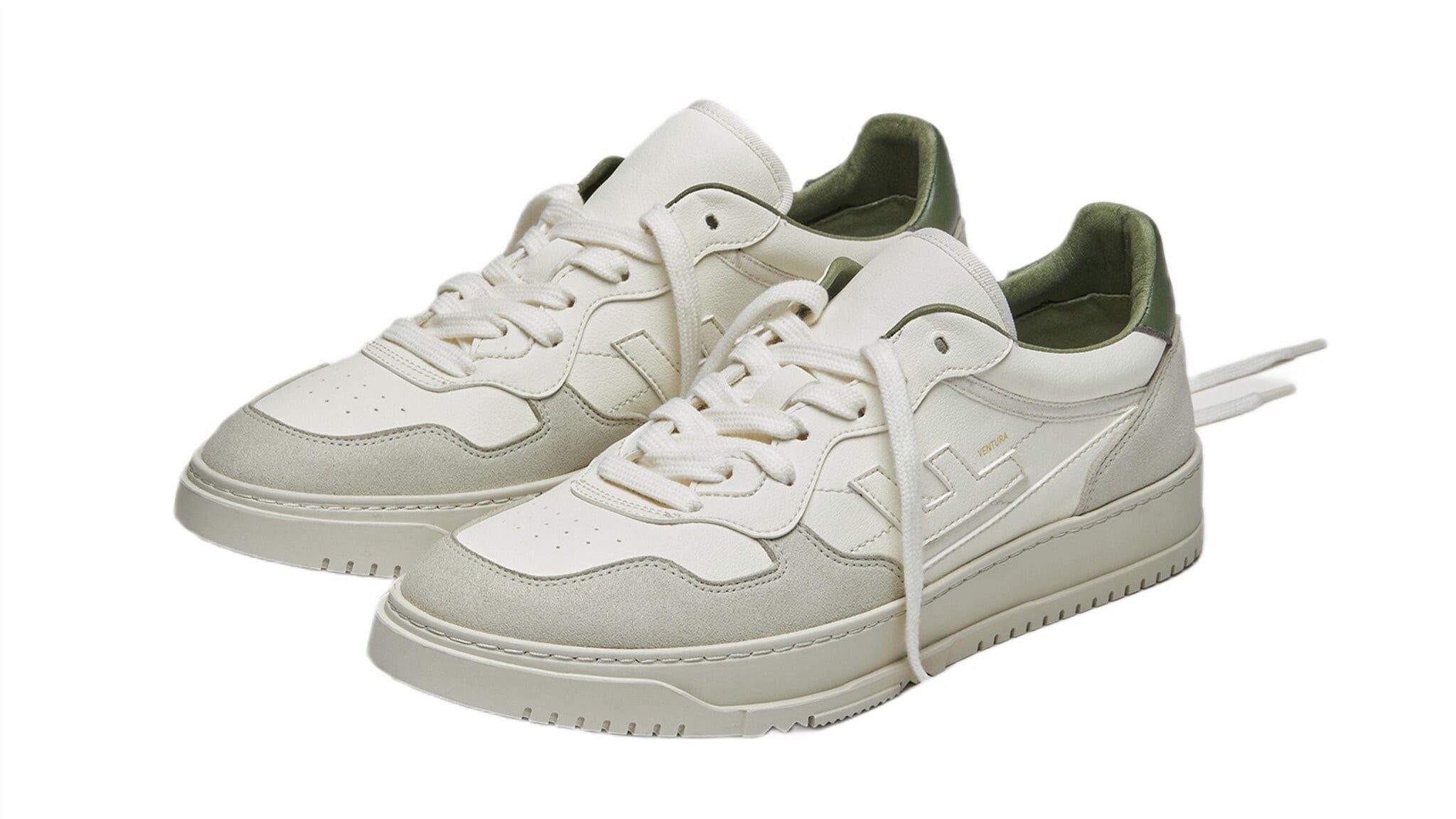 Flamingos Life Ventura White Forest - weiss/grau/grün Sneaker