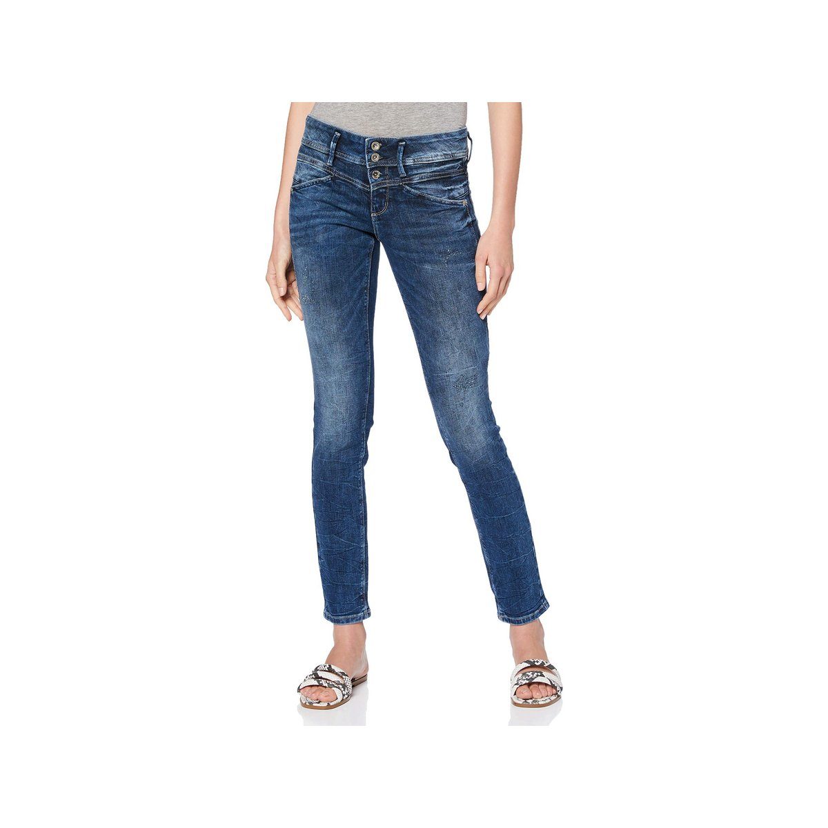 regular 5-Pocket-Jeans TOM (1-tlg) TAILOR blau