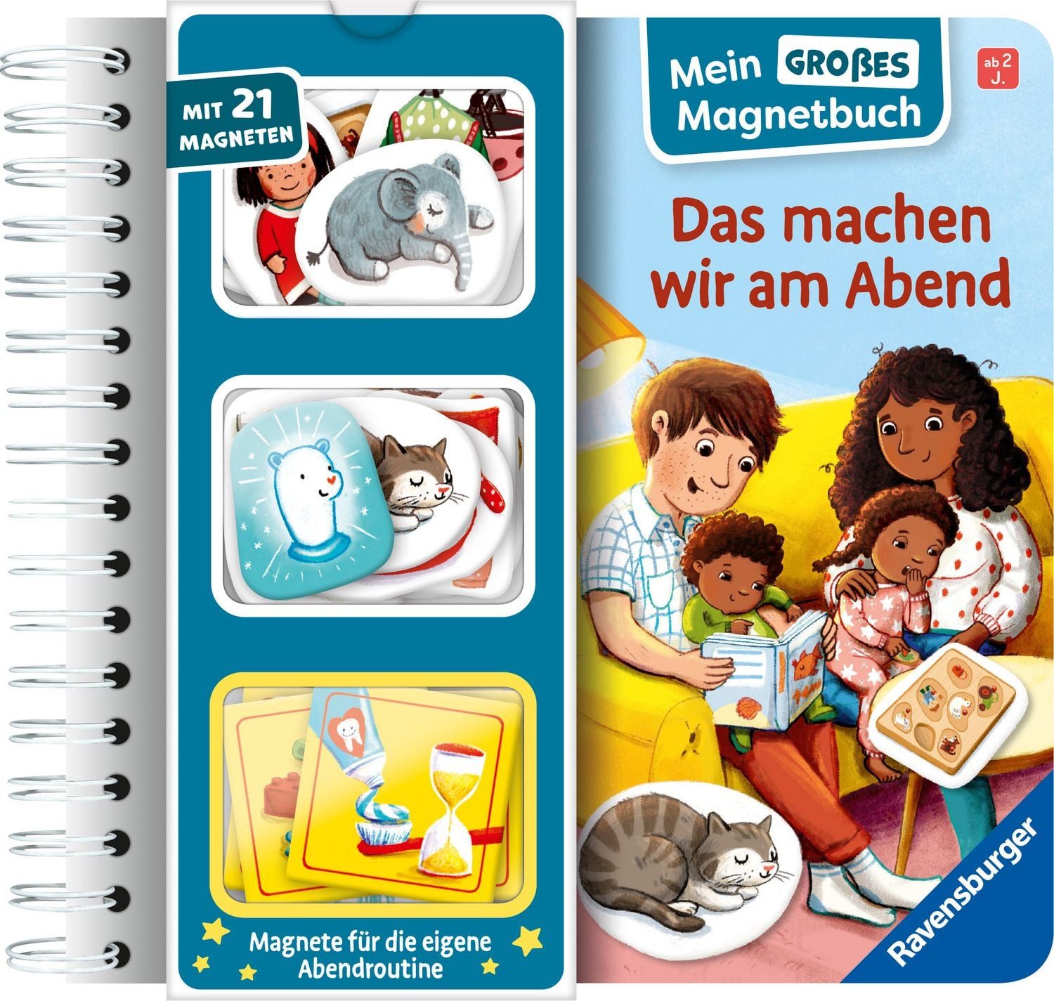 Mein großes Magnetbuch - Das machen wir am Abend / Aurelia Streck