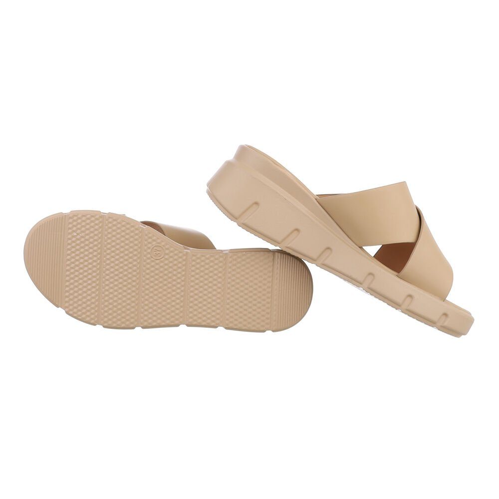 Ital-Design Damen Mules Freizeit Plateausandaletten (85698058) günstig online kaufen