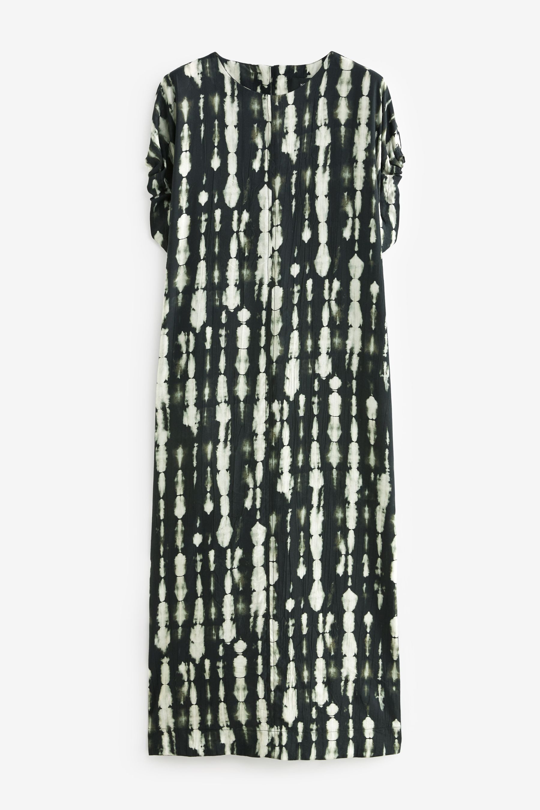 Next Midikleid Kurzärmeliges, gerafftes, enges Midikleid günstig online kaufen