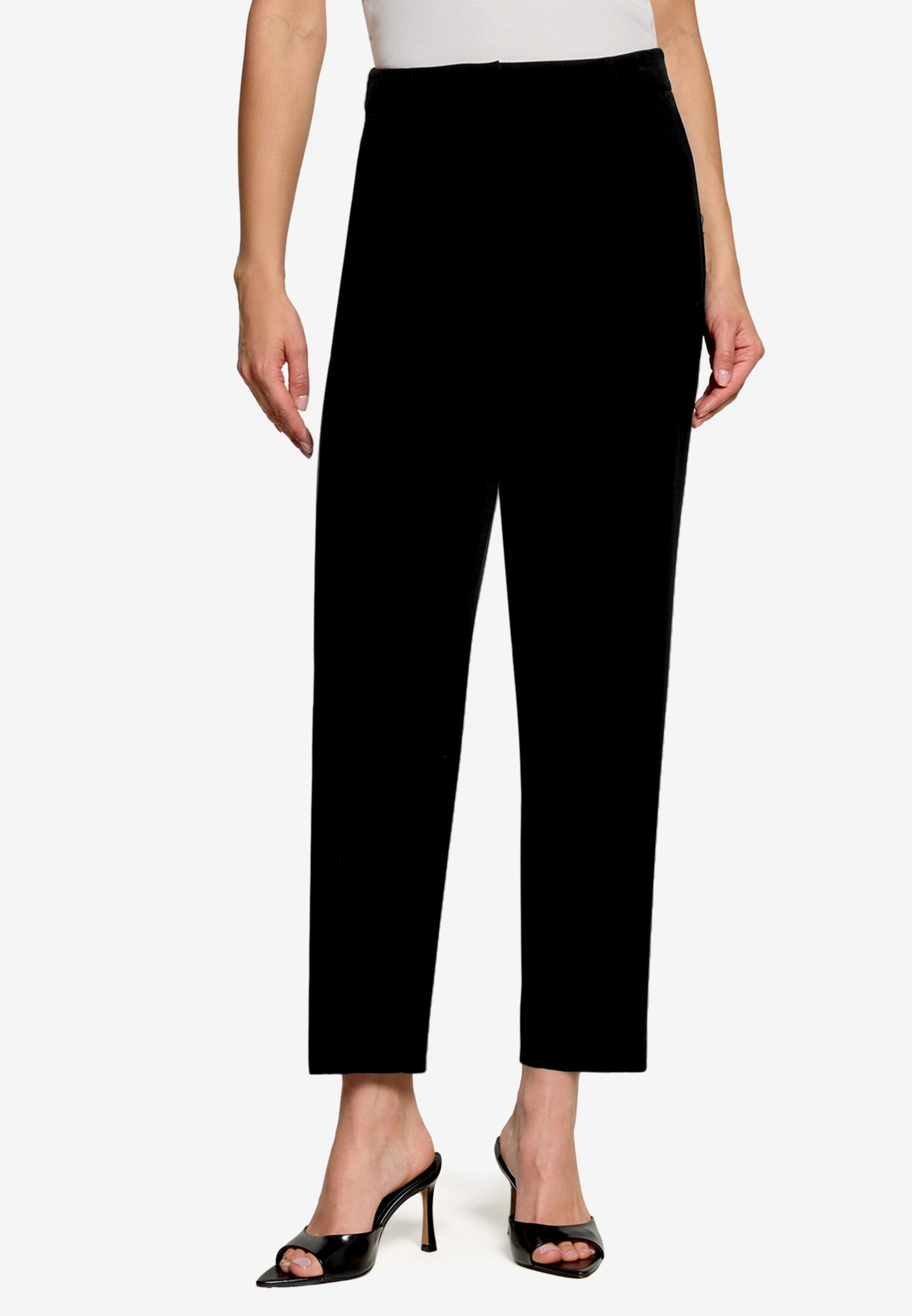 Zero 7/8-Hose Businesshose mit Bundfalten / 26 inch