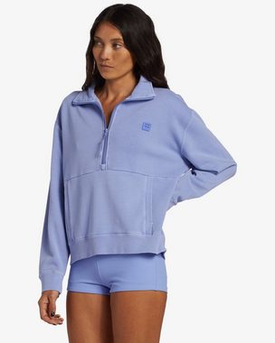 Billabong Sweatshirt Stay On The Path - Sweatshirt mit Halbreißverschluss für Frauen