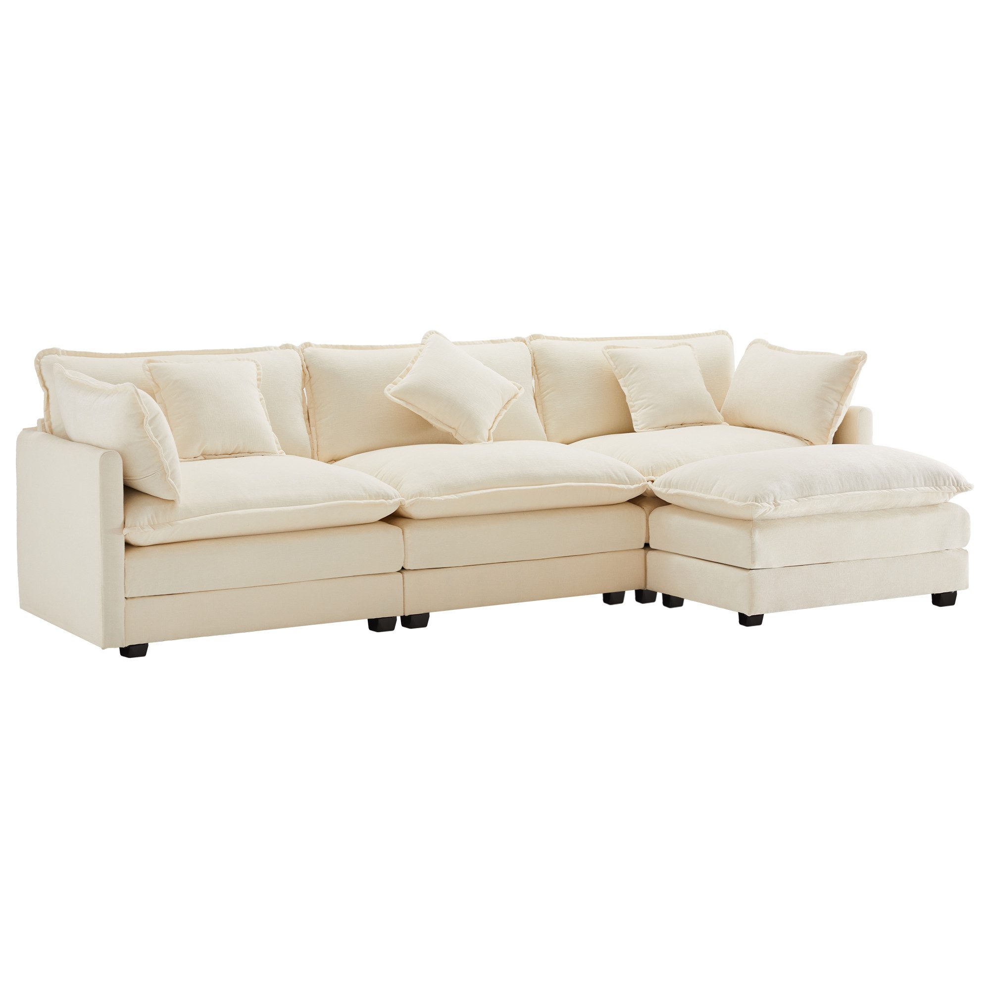 HAUSS SPOLE Ecksofa Schlafsofa Dreisitzer-Polstersofa it günstig online kaufen
