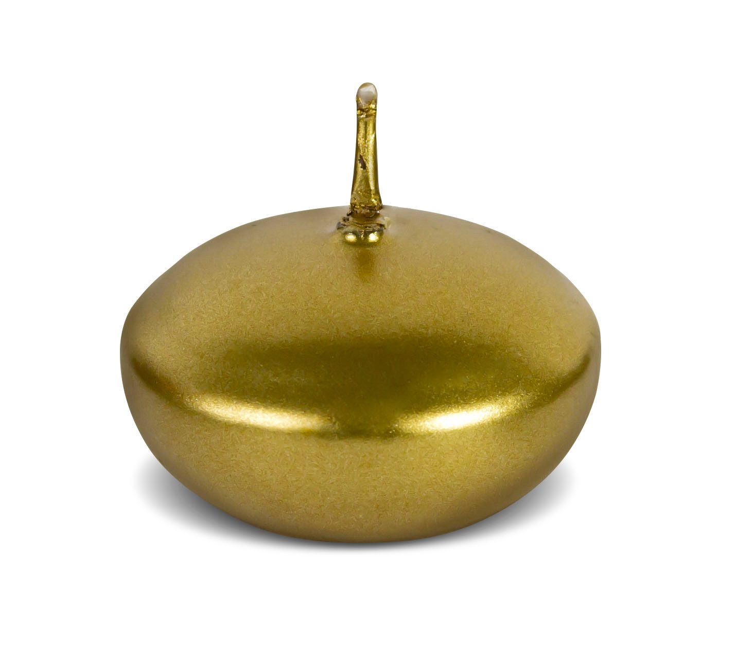 Wiedemann Kerzen Schwimmkerze Schwimmkerzen Gold Ø 45 mm, 24 Stück