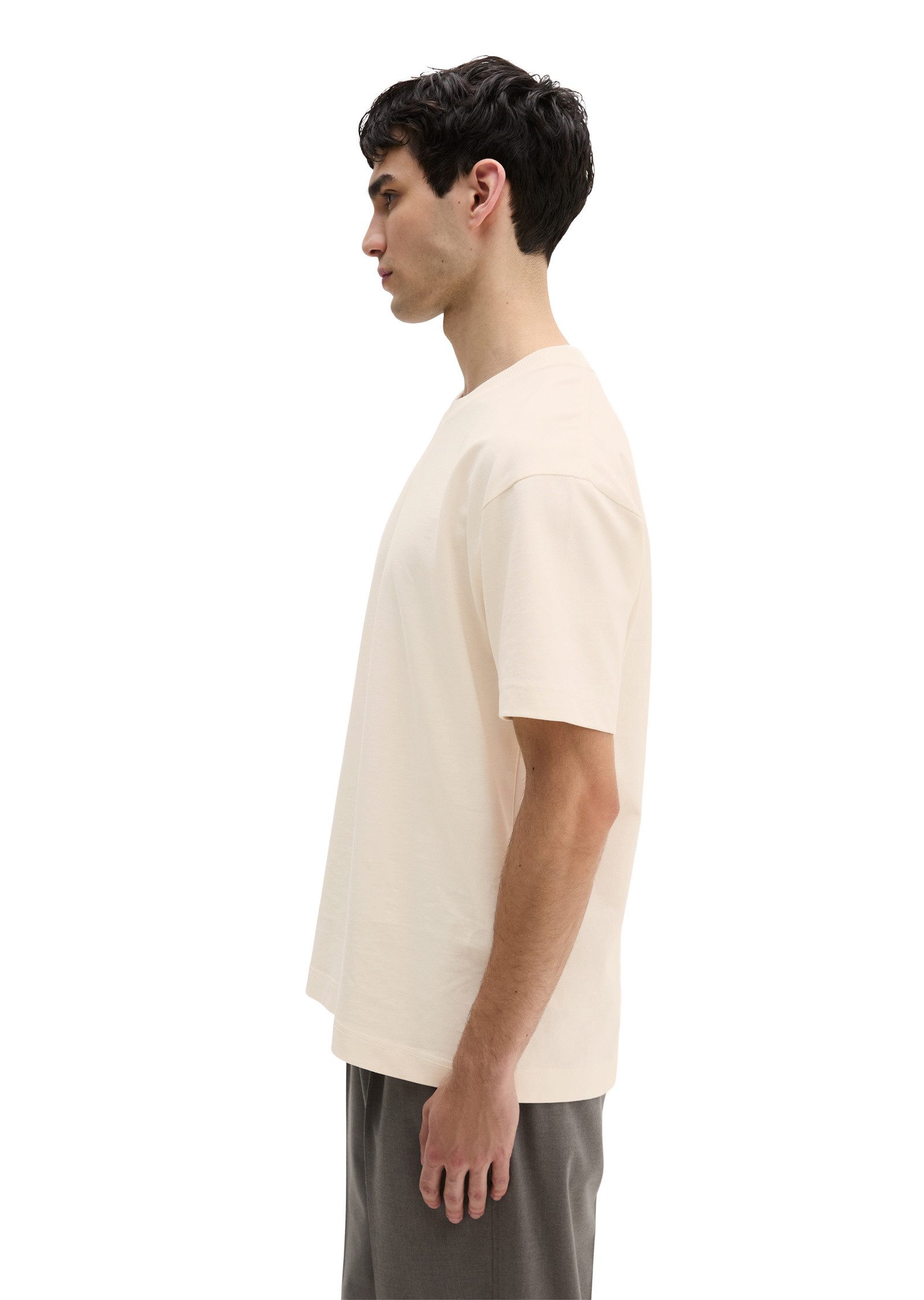 Marc O'Polo T-Shirt aus schwerem Bio-Baumwoll-Jersey günstig online kaufen
