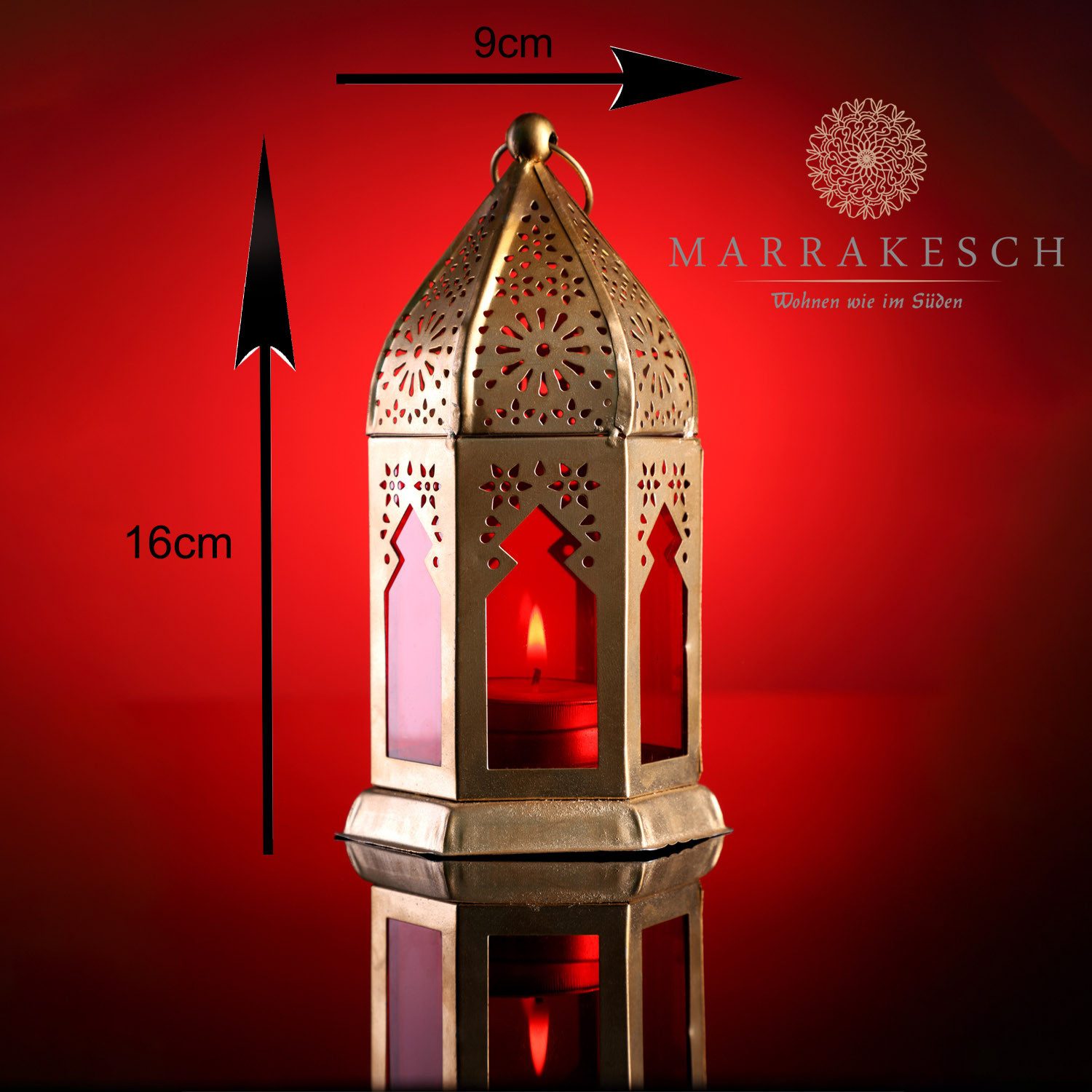 Marrakesch Orient & Mediterran Interior Teelichthalter 2er Set Orientalisch günstig online kaufen