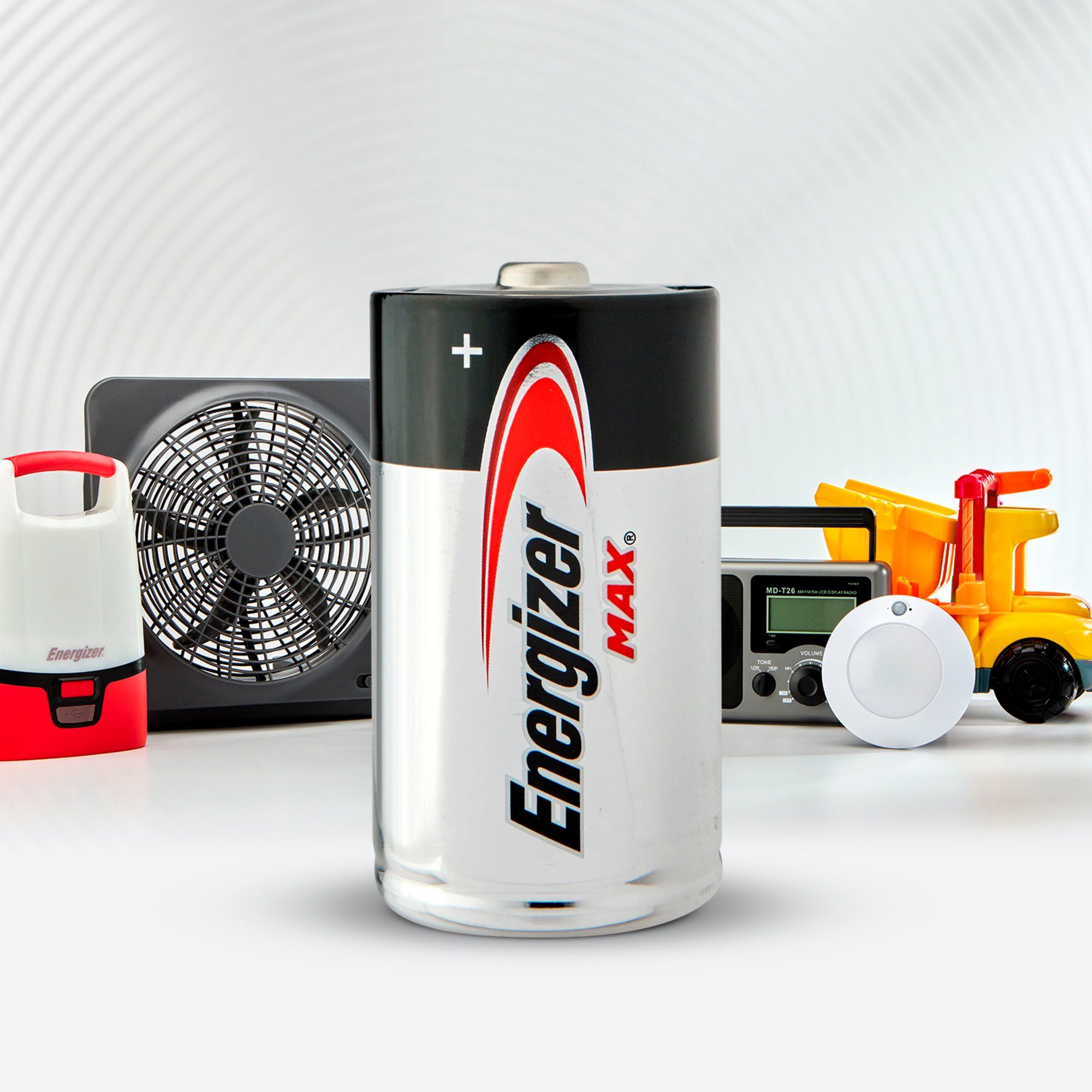 Energizer 4er St) Alkaline Batterie, (4 MAX Pack D