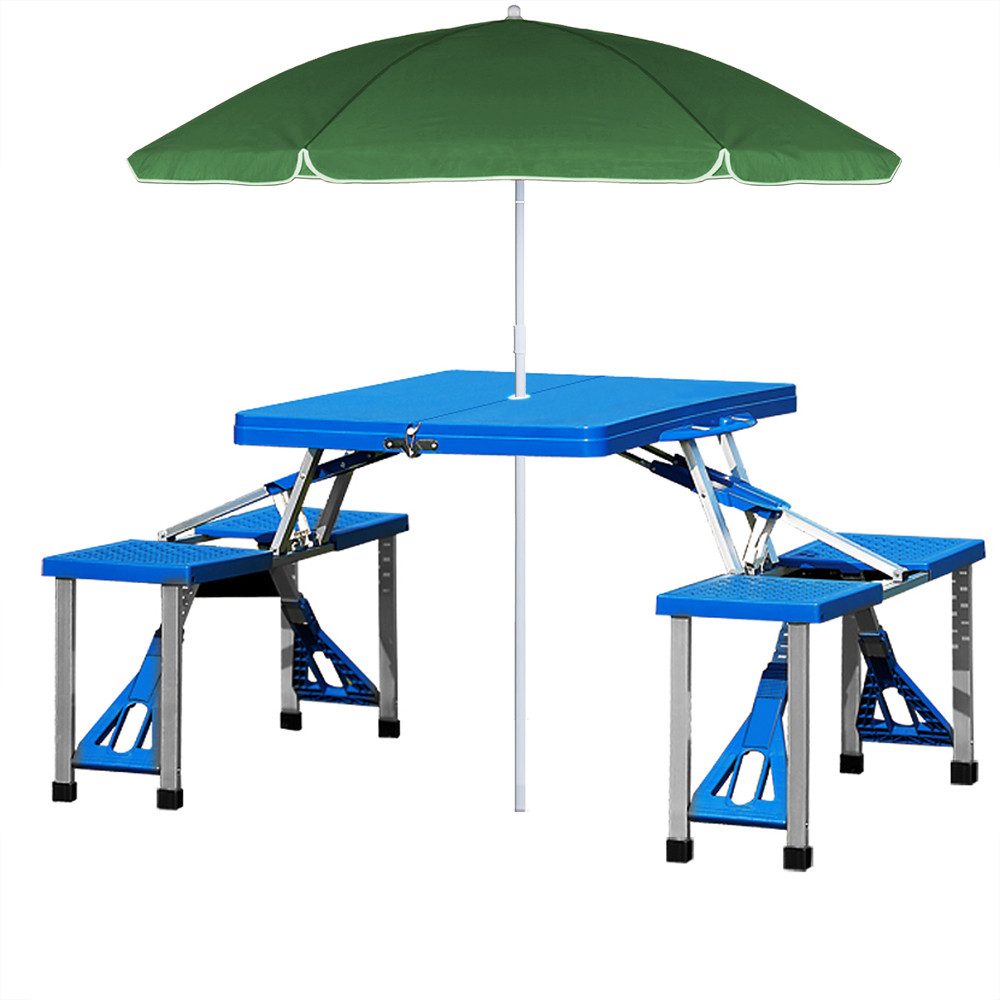 Casaria Campingtisch (1-St), Klappbar mit Stühlen günstig online kaufen