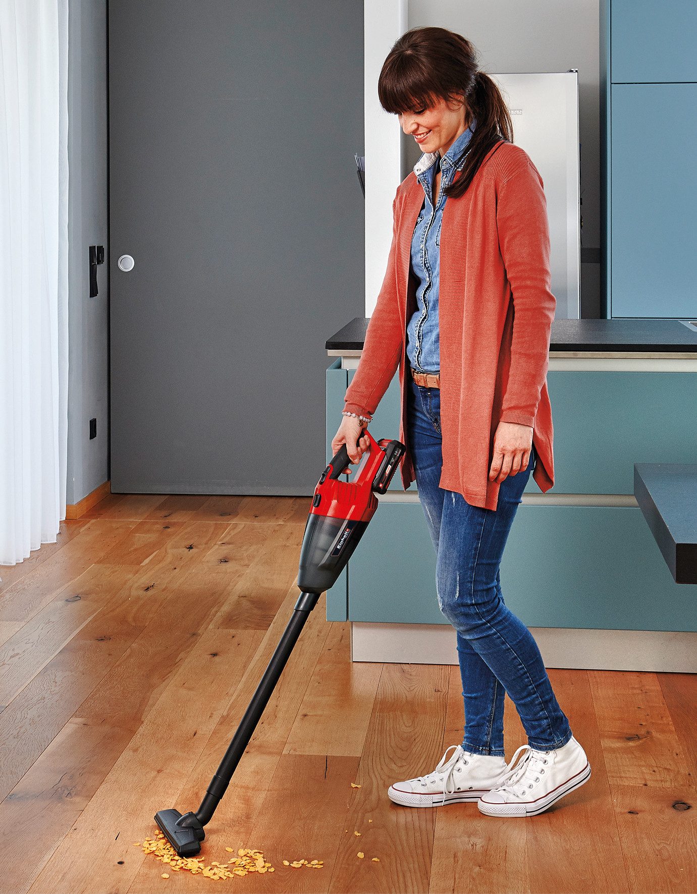 Einhell Akku-Handstaubsauger TE-VC 18 Li-Solo, 900 W, beutellos, Power X-Change, ohne Akku & Ladegerät