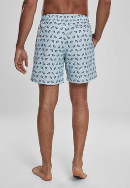 URBAN CLASSICS Badeshorts Urban Classics Herren Melon Swim Shorts