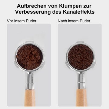 Welikera Kaffeemühle Kaffeerührer, 0,4mm Espressonadel / Kaffeerührwerkzeug