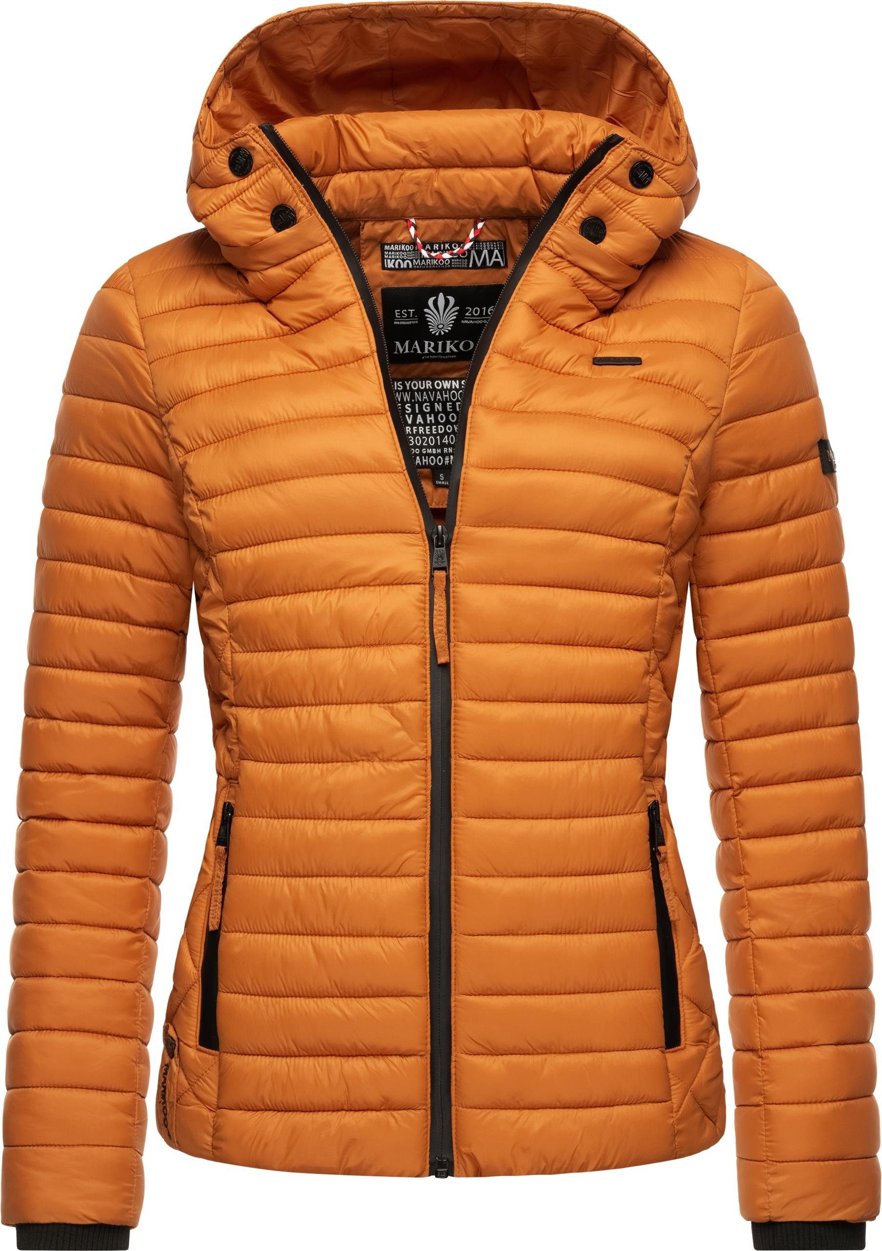 Marikoo Steppjacke Samtpfote ultraleichte Übergangsjacke mit Kapuze günstig online kaufen