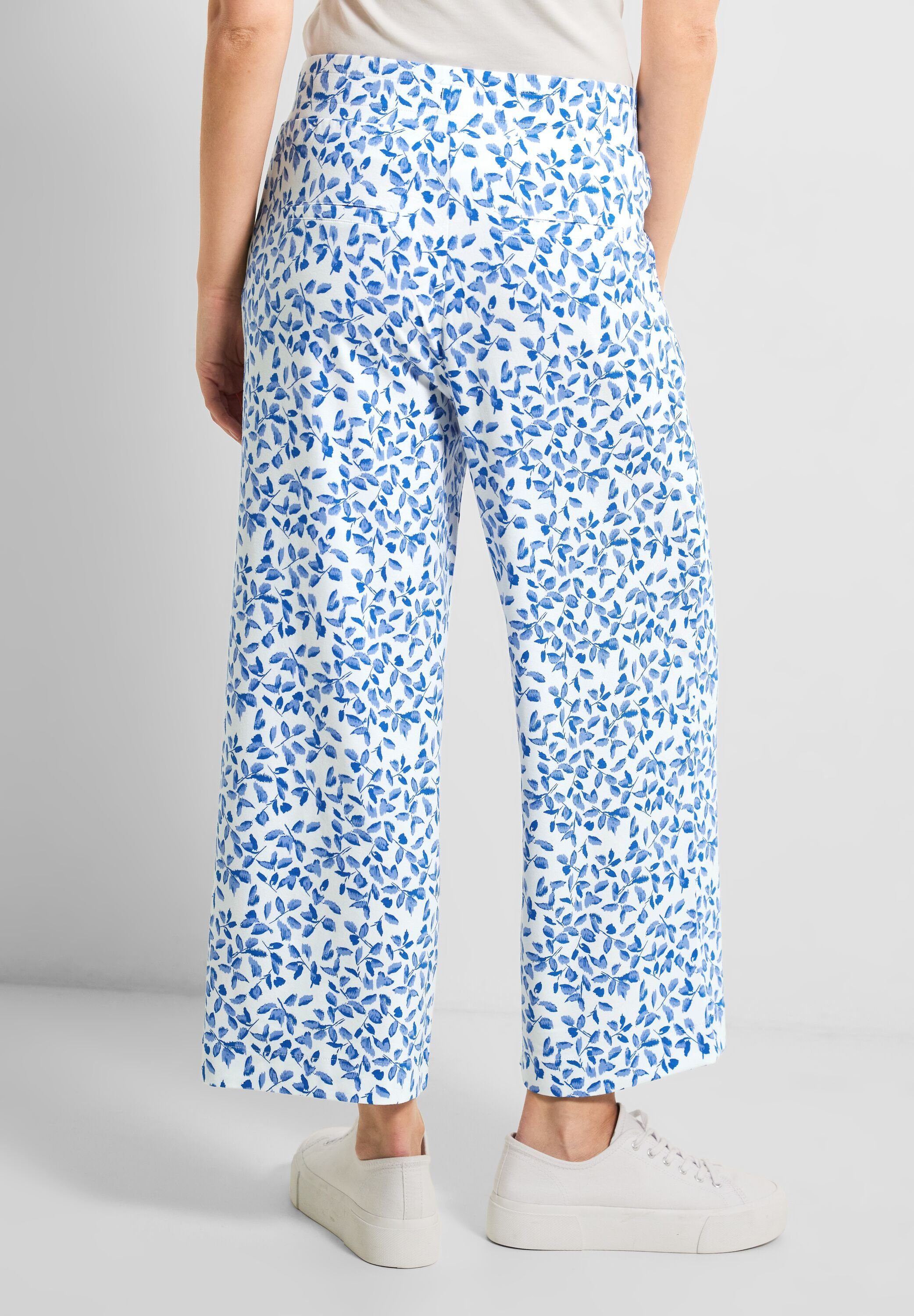 CECIL Stoffhose im elastischen Materialmix