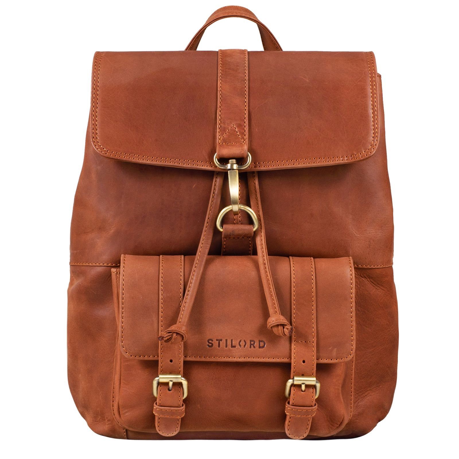 STILORD Cityrucksack "Kacey" Daypack Damen Leder günstig online kaufen
