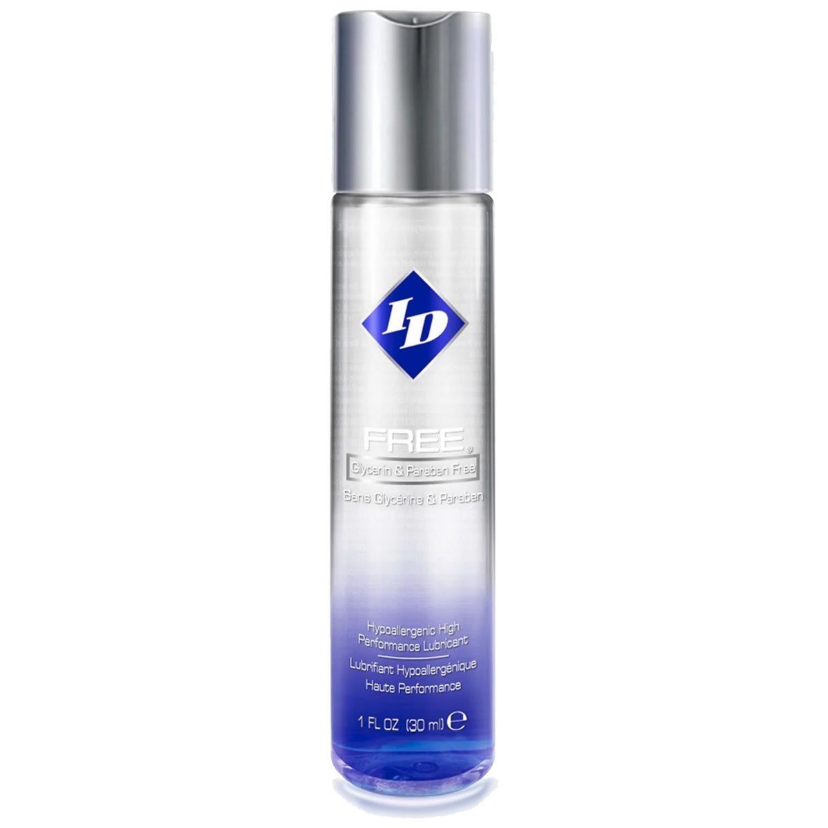 ID Lube Gleitgel Free - Glycerin & Paraben Free, Flasche mit 30ml, 1-tlg., hypoallergenes Gleitgel für feuchtes Vergnügen mit und ohne Kondome