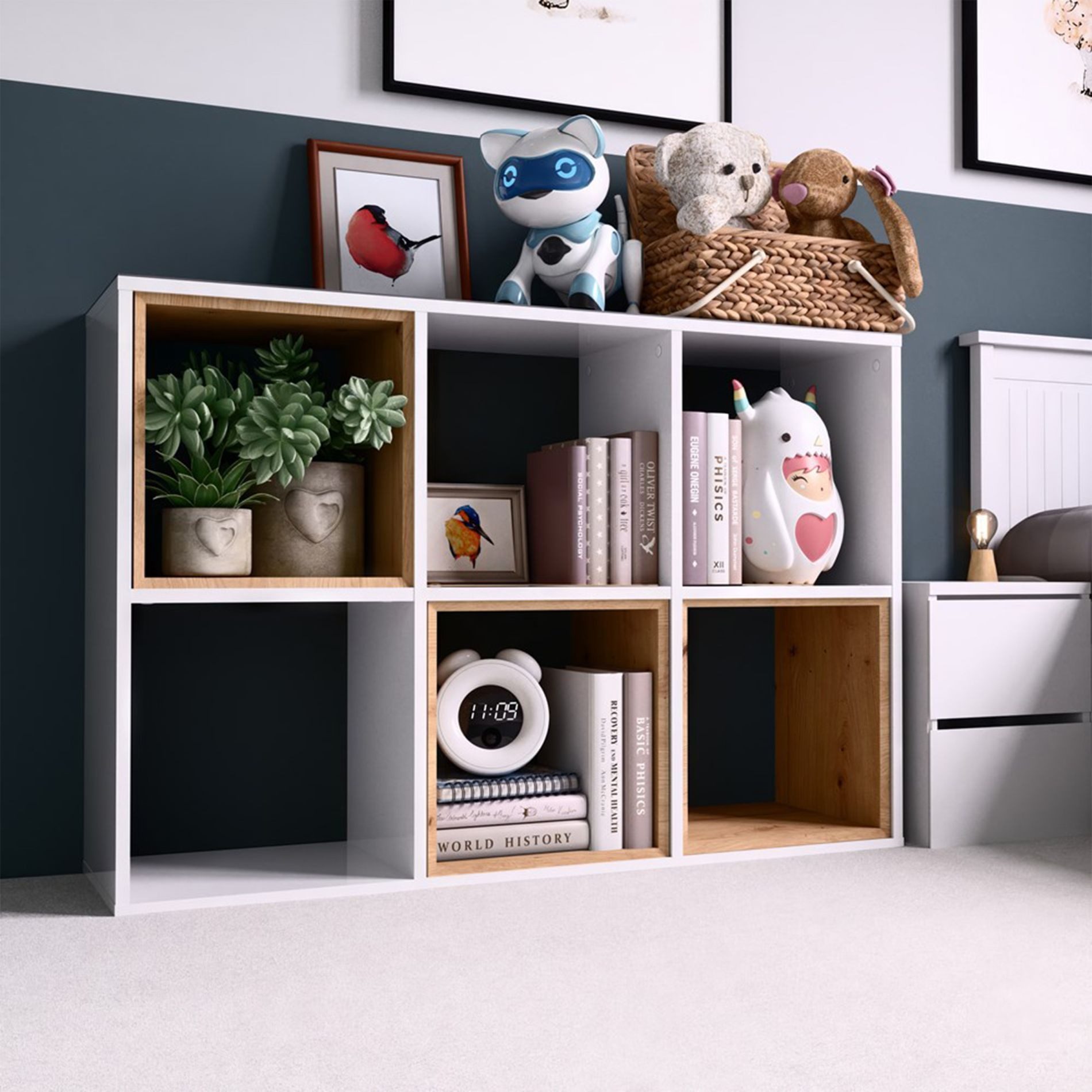 Selsey Standregal MALAX, Regal mit 4, günstig online kaufen