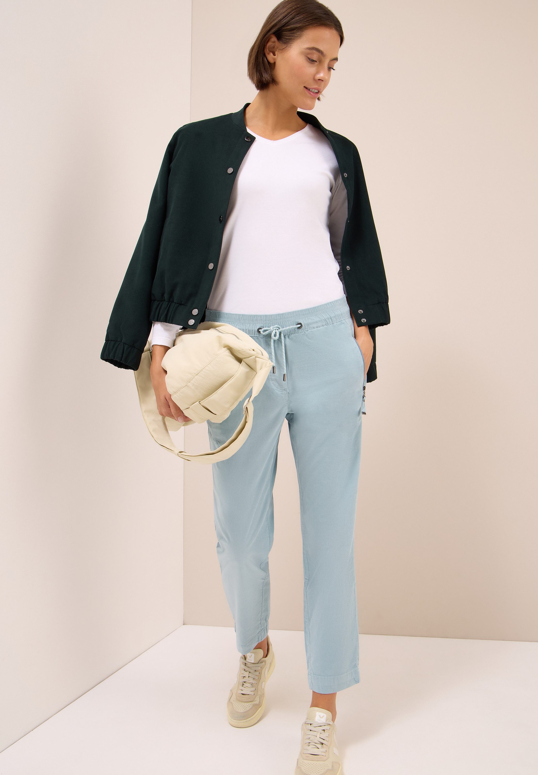 CECIL Cordhose Style Tracey mit Tunnelzug