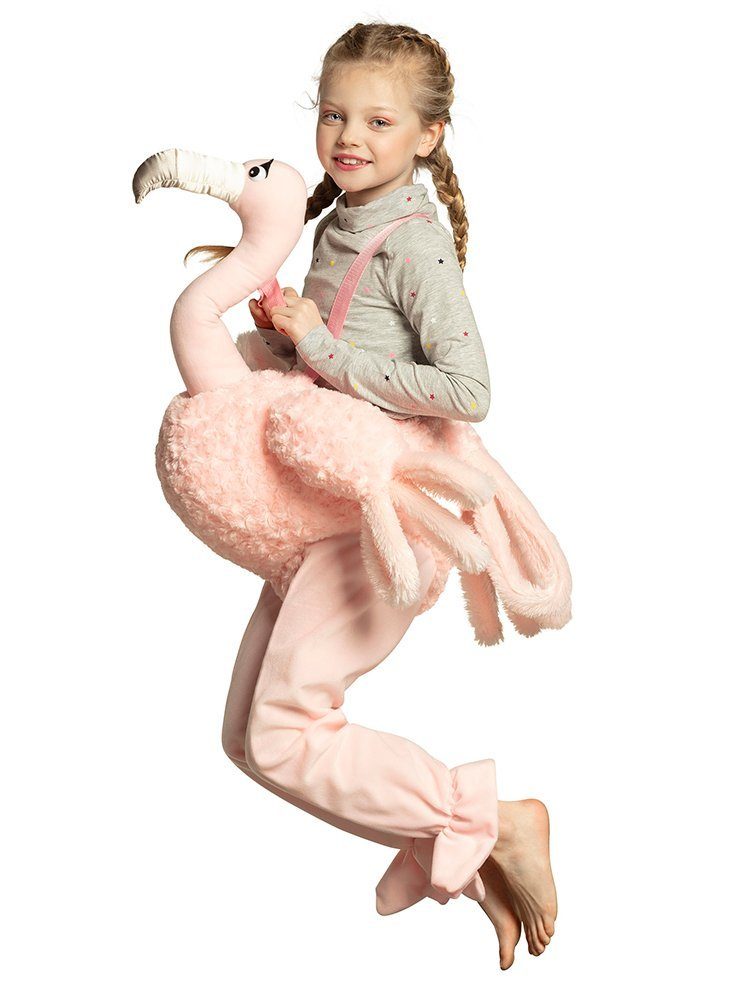 Boland Kostüm Flamingo Reiterkostüm, Einmal auf einem Flamingo reiten - mit  diesem Kostüm wird's wahr!