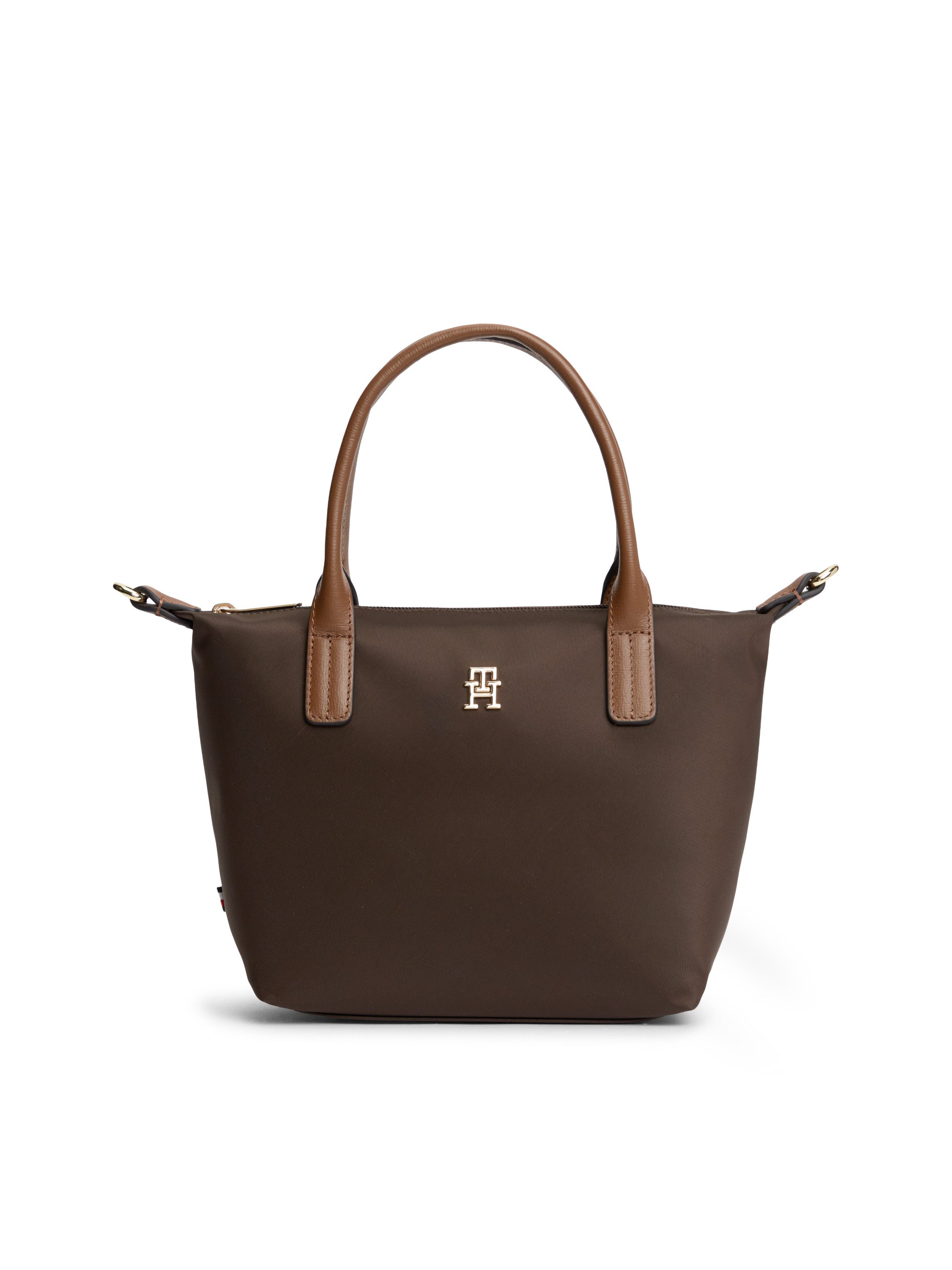 Tommy Hilfiger Tragetasche POPETTE MINI TOTE, Damen Umhängetasche, Minibag mit abnehmbarem Umhängeriemen
