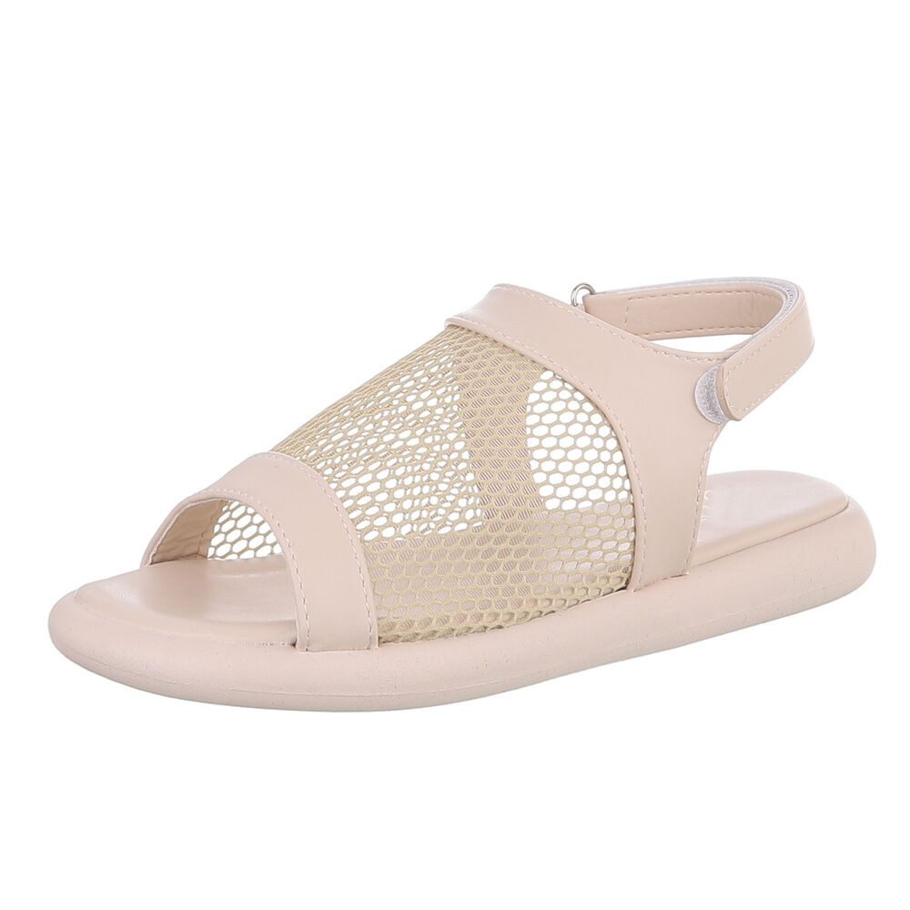 Ital-Design Modische Damen Sandalen mit Mesh-Oberfläche günstig online kaufen