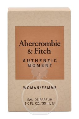 Abercrombie & Fitch Eau de Parfum Abercrombie & Fitch Authentic Moment Women Eau de Parfum 30 ml, 1-tlg.