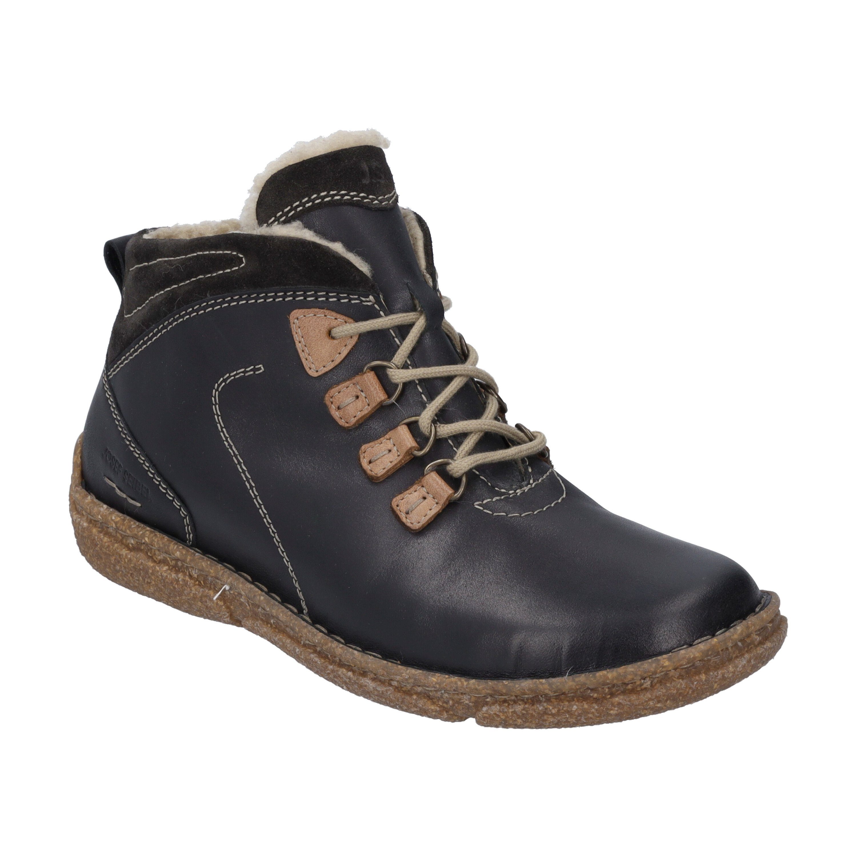 Josef Seibel Neele 57, schwarz Stiefelette