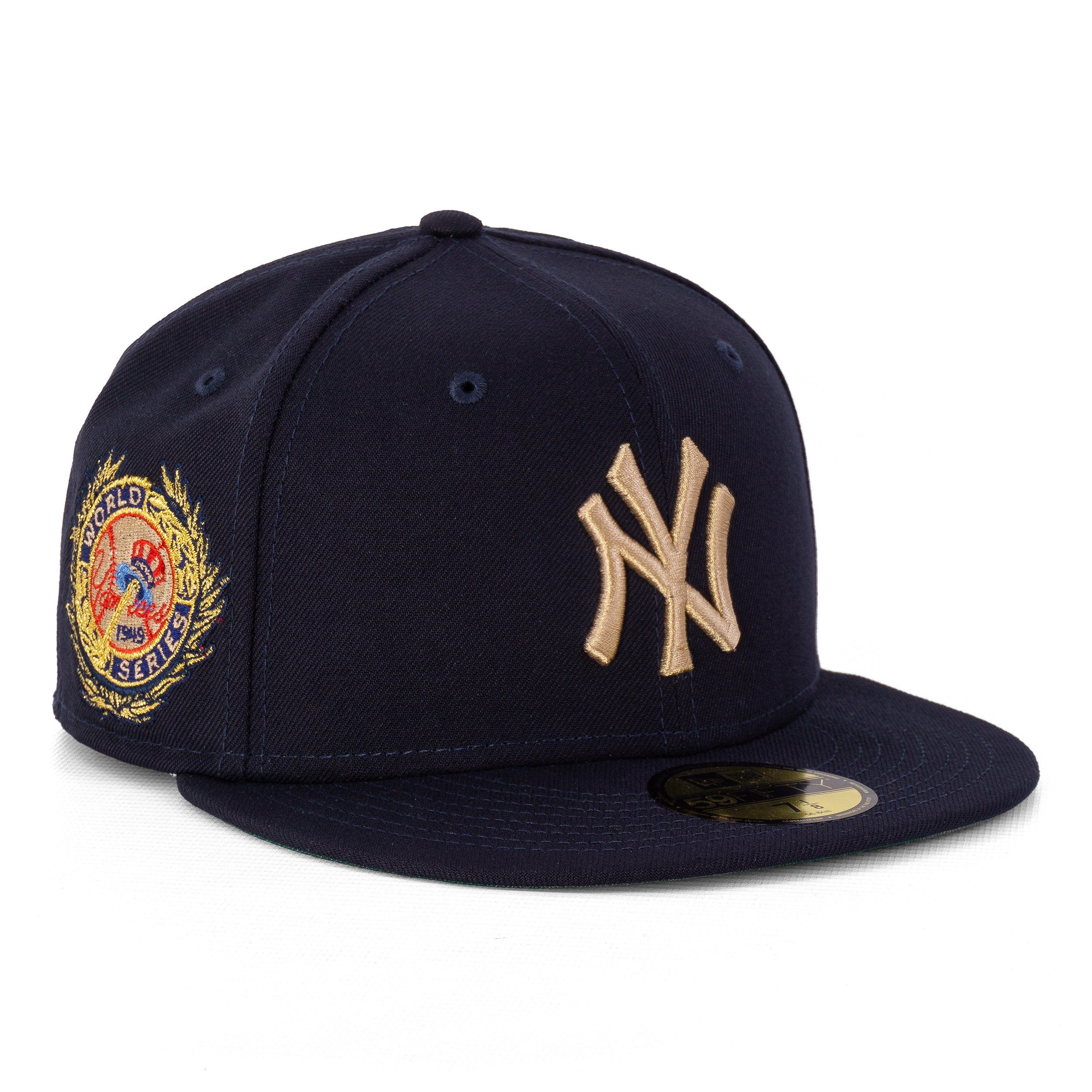 navy Lauel Era New York (1-St) Baseball Sidepatch New Yankees Fitted Era Cap New Cap