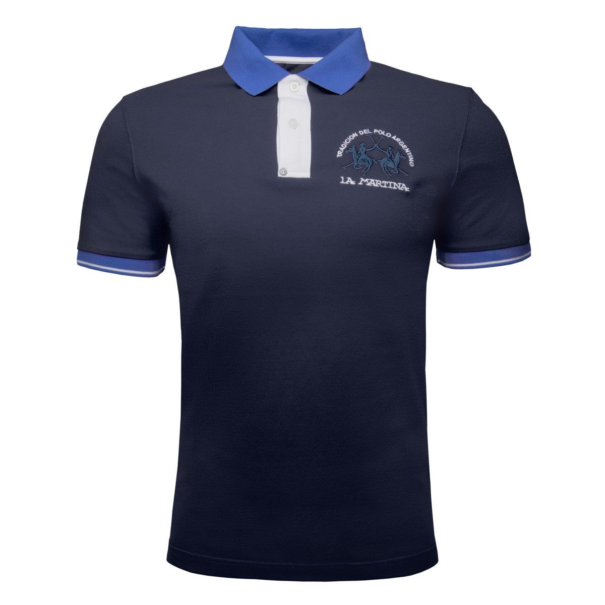 La Martina Poloshirt MAP005 Herren T-Shirt, Shirt, Poloshirt, Polohemd, Spo günstig online kaufen