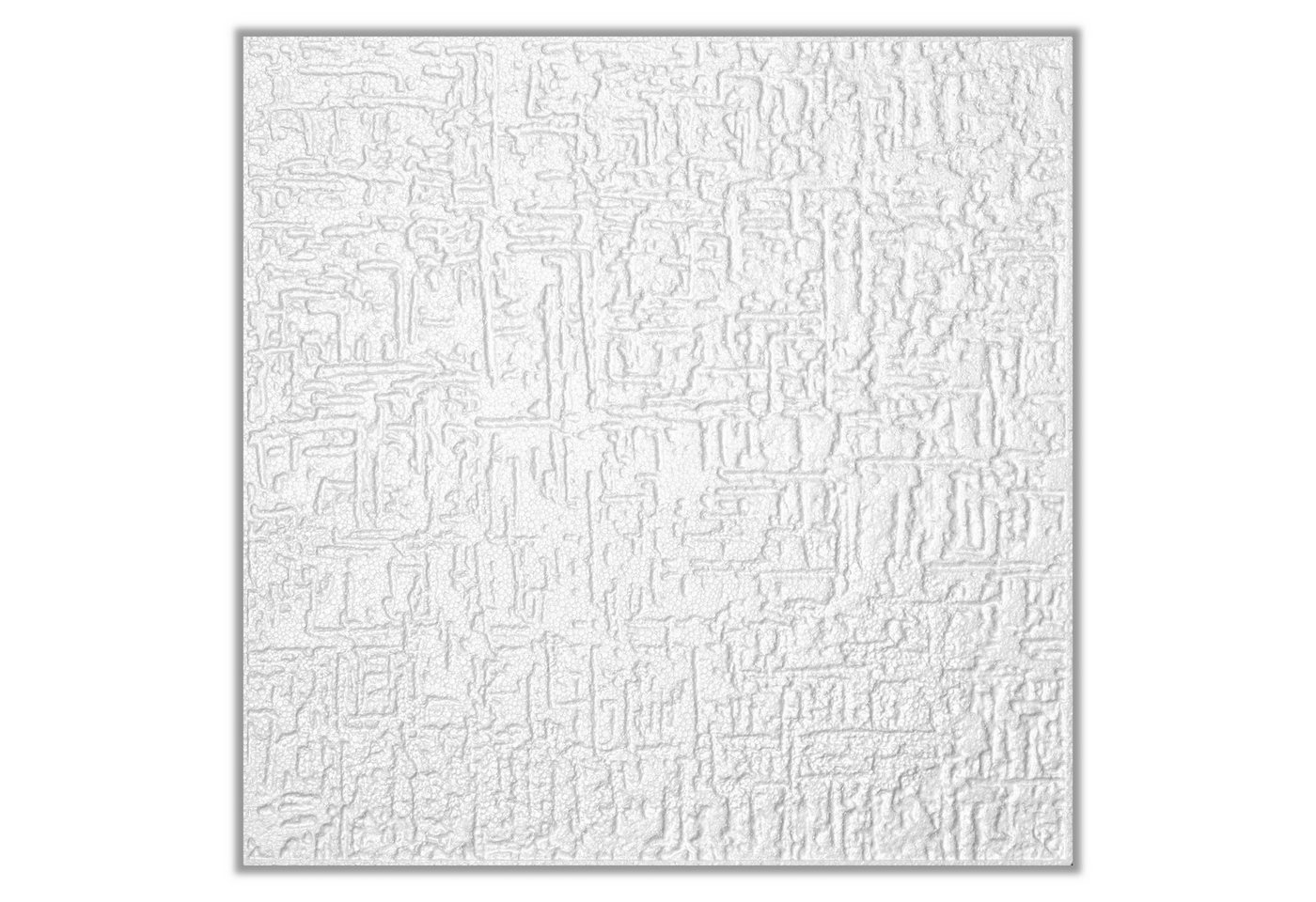 Homestar Deckenplatten D 80, 50 x 50 cm, (set, 8-tlg., für 2 qm) schwer entflammbar, überstreichbar