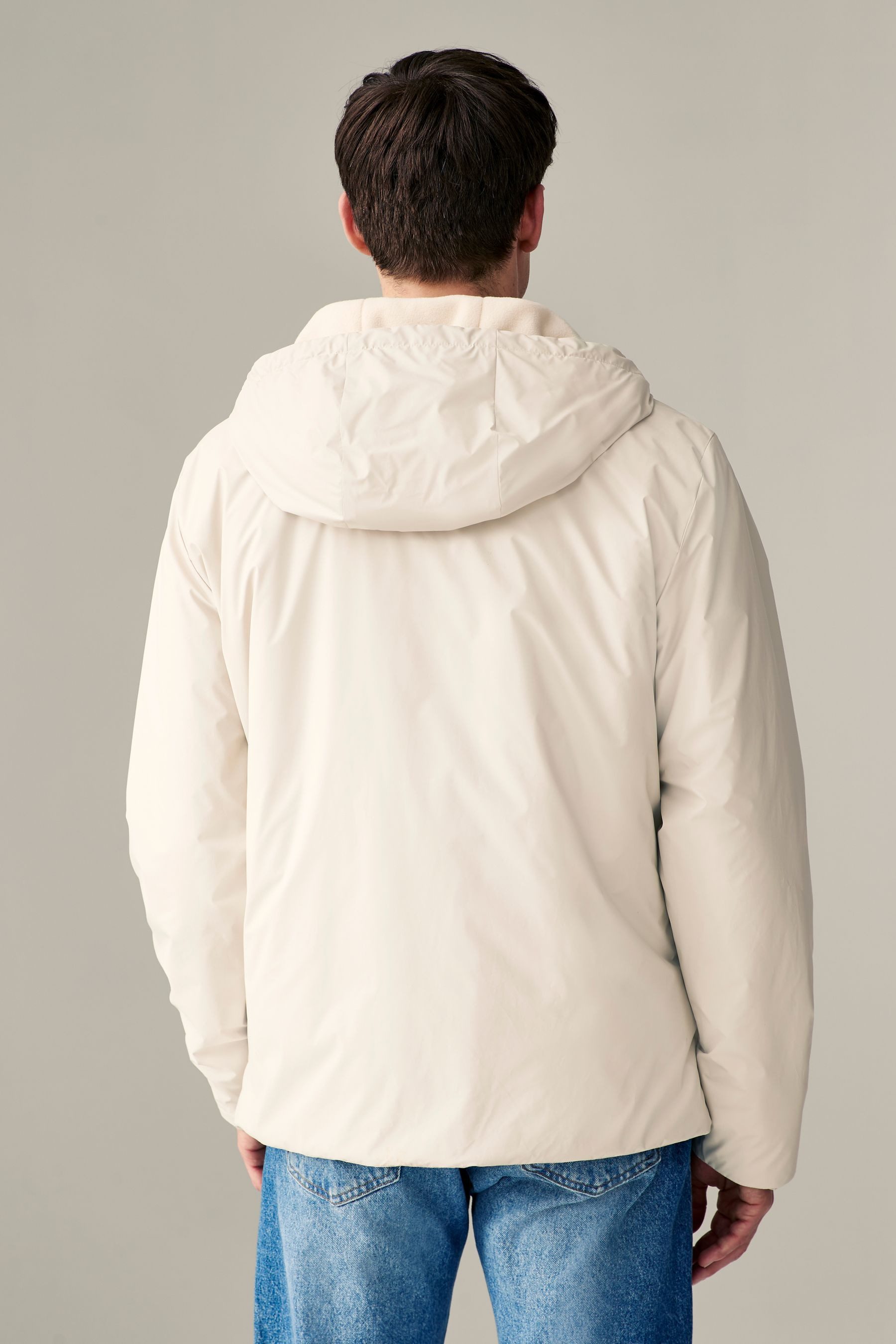 Next Steppjacke Gummierte, gesteppte Kapuzenjacke (1-St) günstig online kaufen