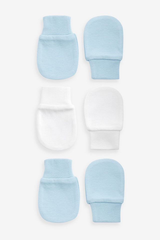 Next Fäustlinge Baby-Kratzfäustlinge, 3er Pack (3-St)