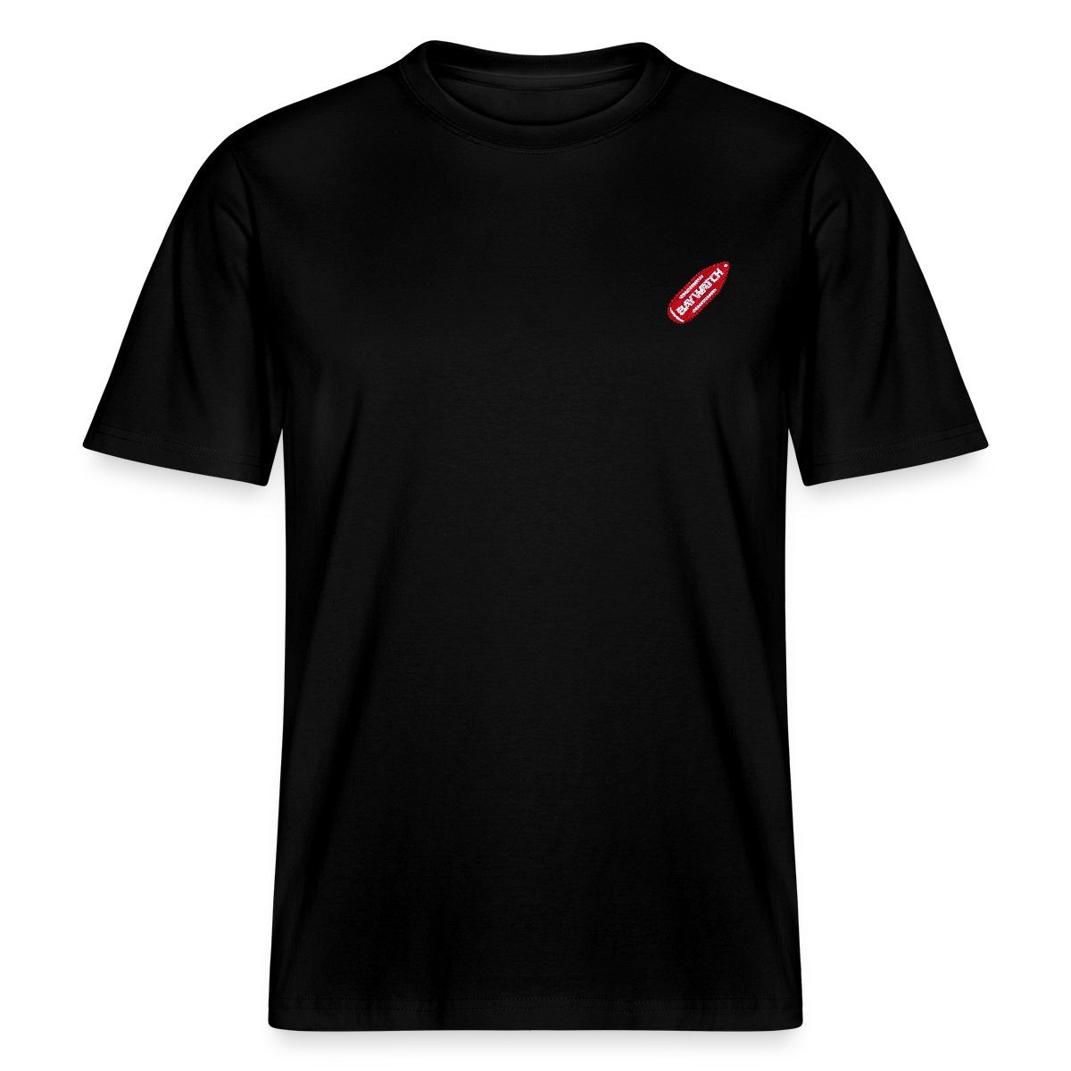 Spreadshirt T-Shirt Baywatch Logo Auf Boje Als Stick-Design Relaxed Fit Unisex T-Shirt (1-tlg)