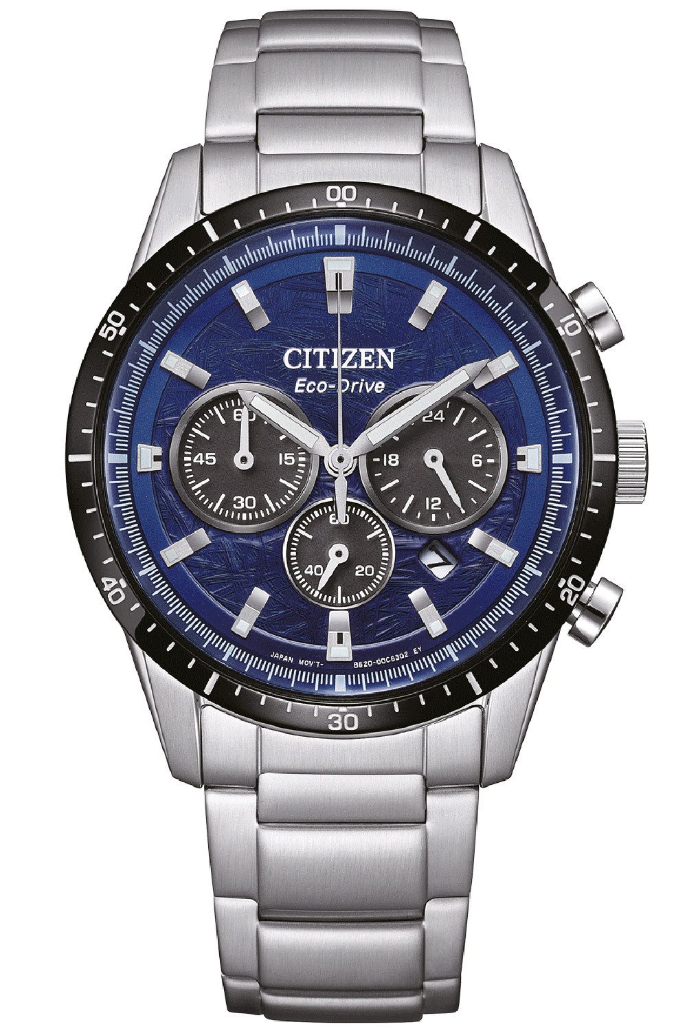 Citizen Chronograph Eco-Drive Chronograph Stahl/Blau günstig online kaufen