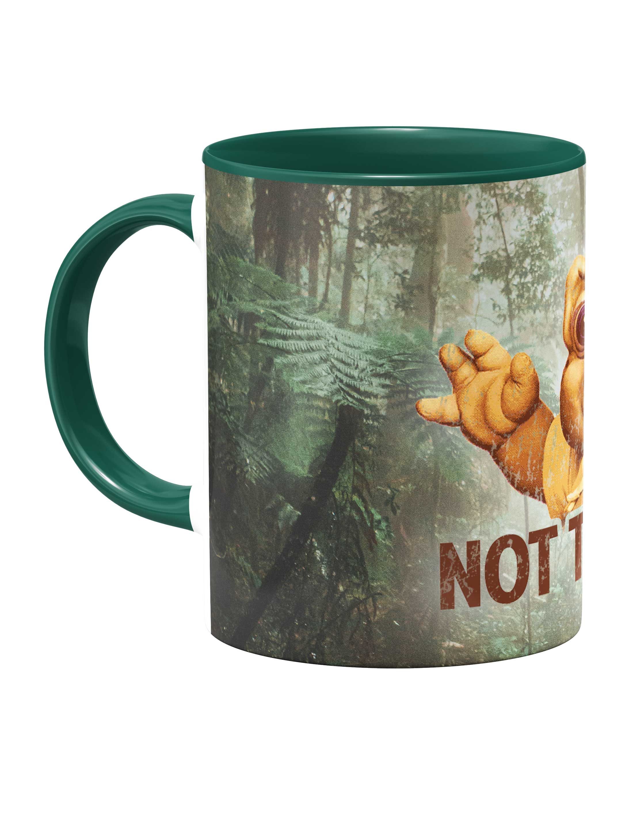 Urban Backwoods Tasse Not The Mama! Kaffeetasse Logo Die Zeichen Company Dinosaurs Symbol, 1-tlg., Keramik, Sign Logo Firmenlogo